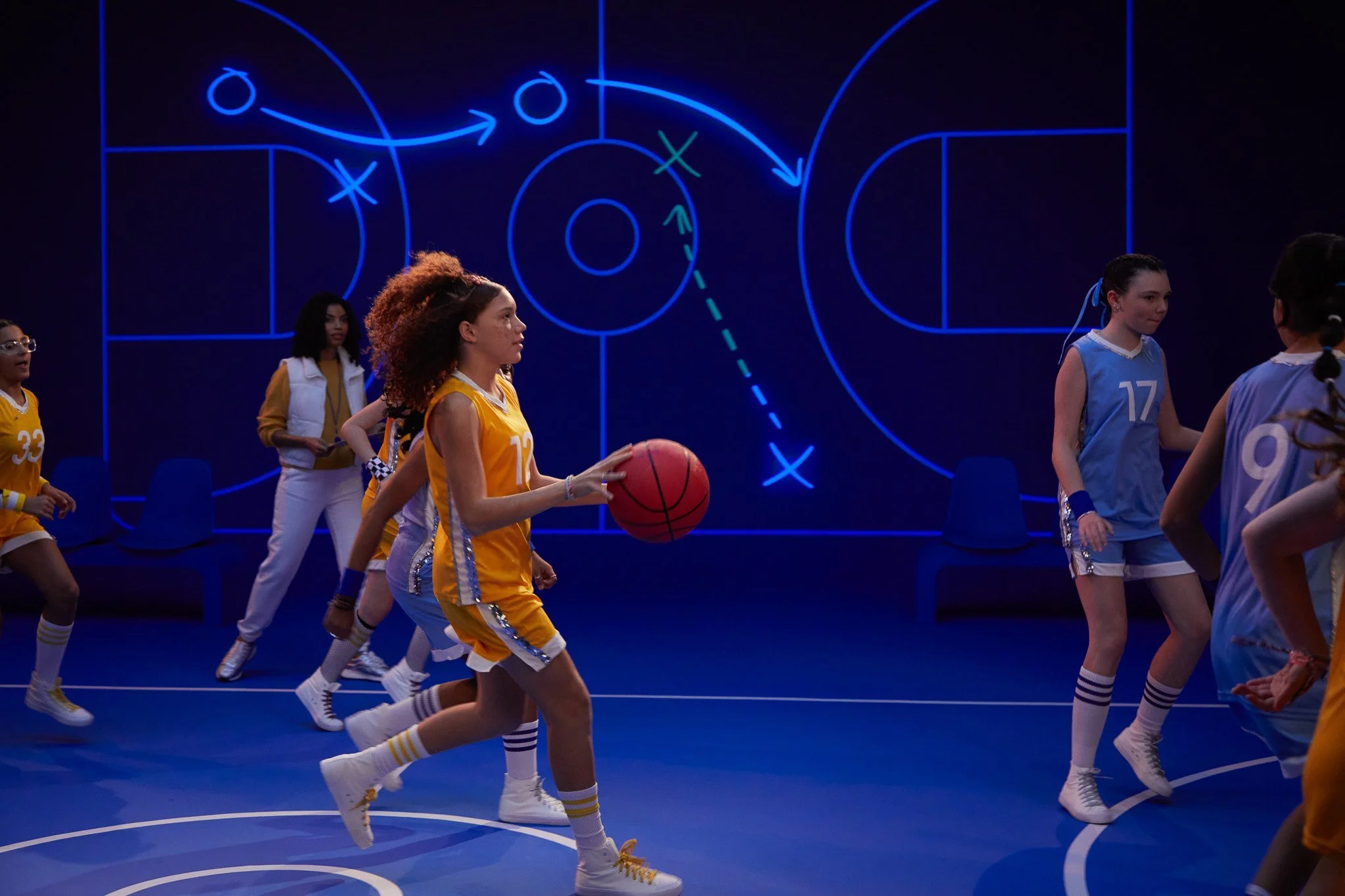 Creative direction and production still from Moderna Health campaign, led by NYC commercial director Annalise Yuri Murphy