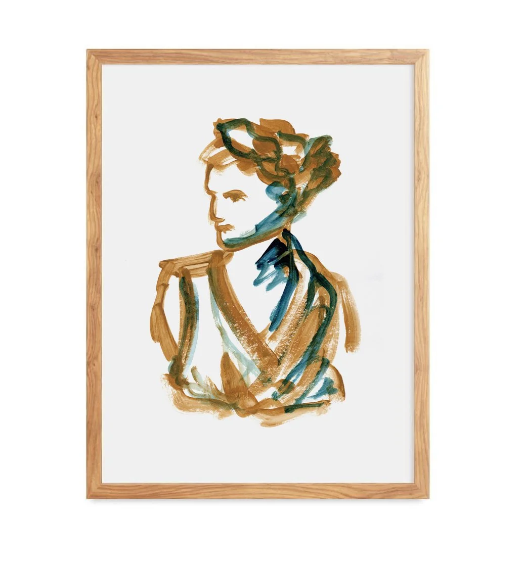 Laurel Crown Portrait Print