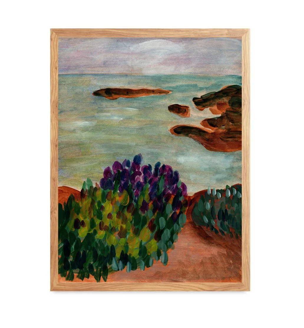 Coastal Wildflowers Print