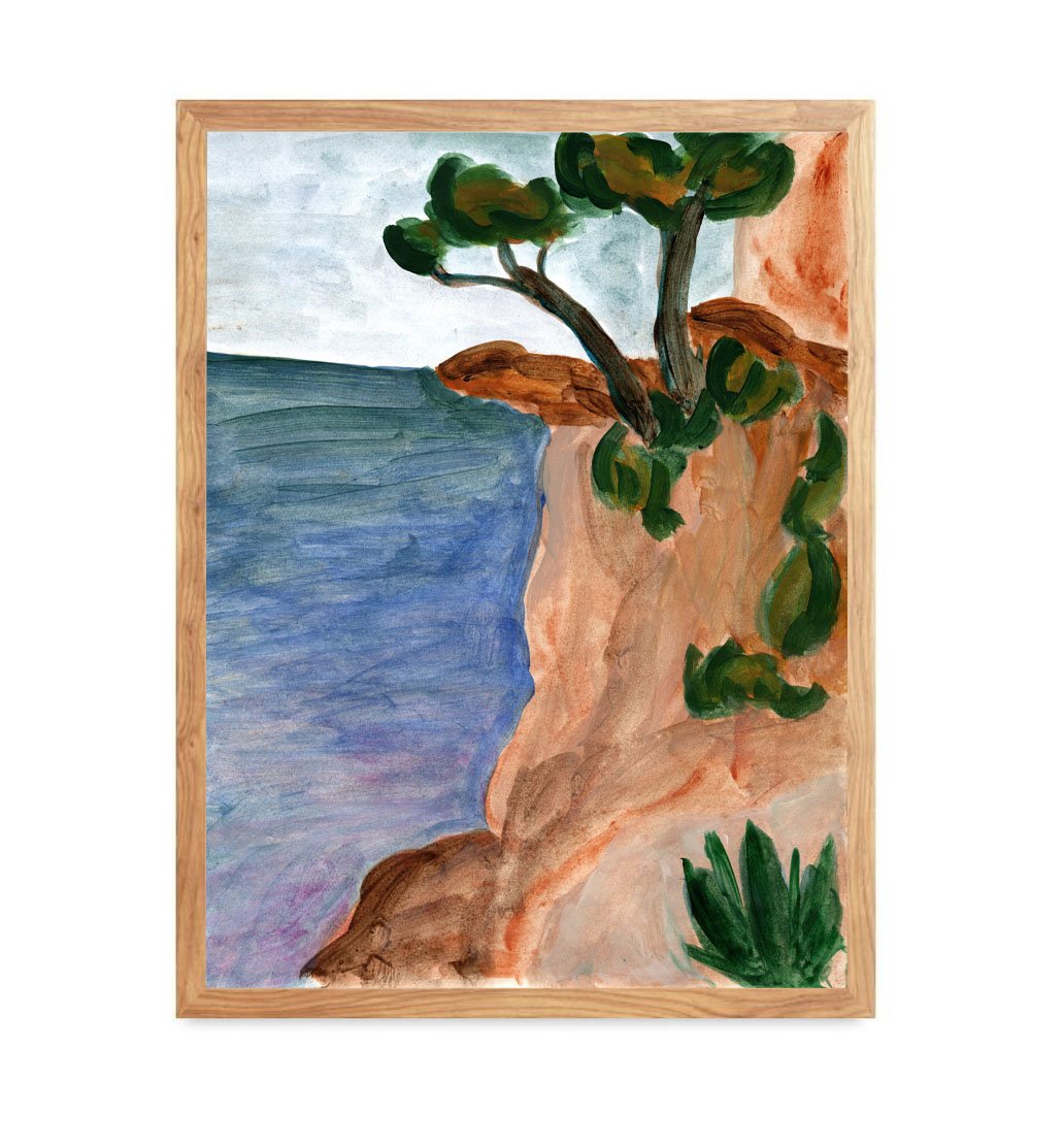 Coastal Cliff Print