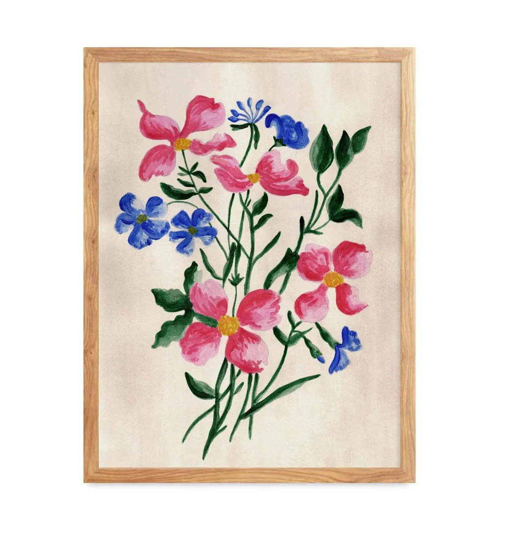 Colorful Bouquet Print