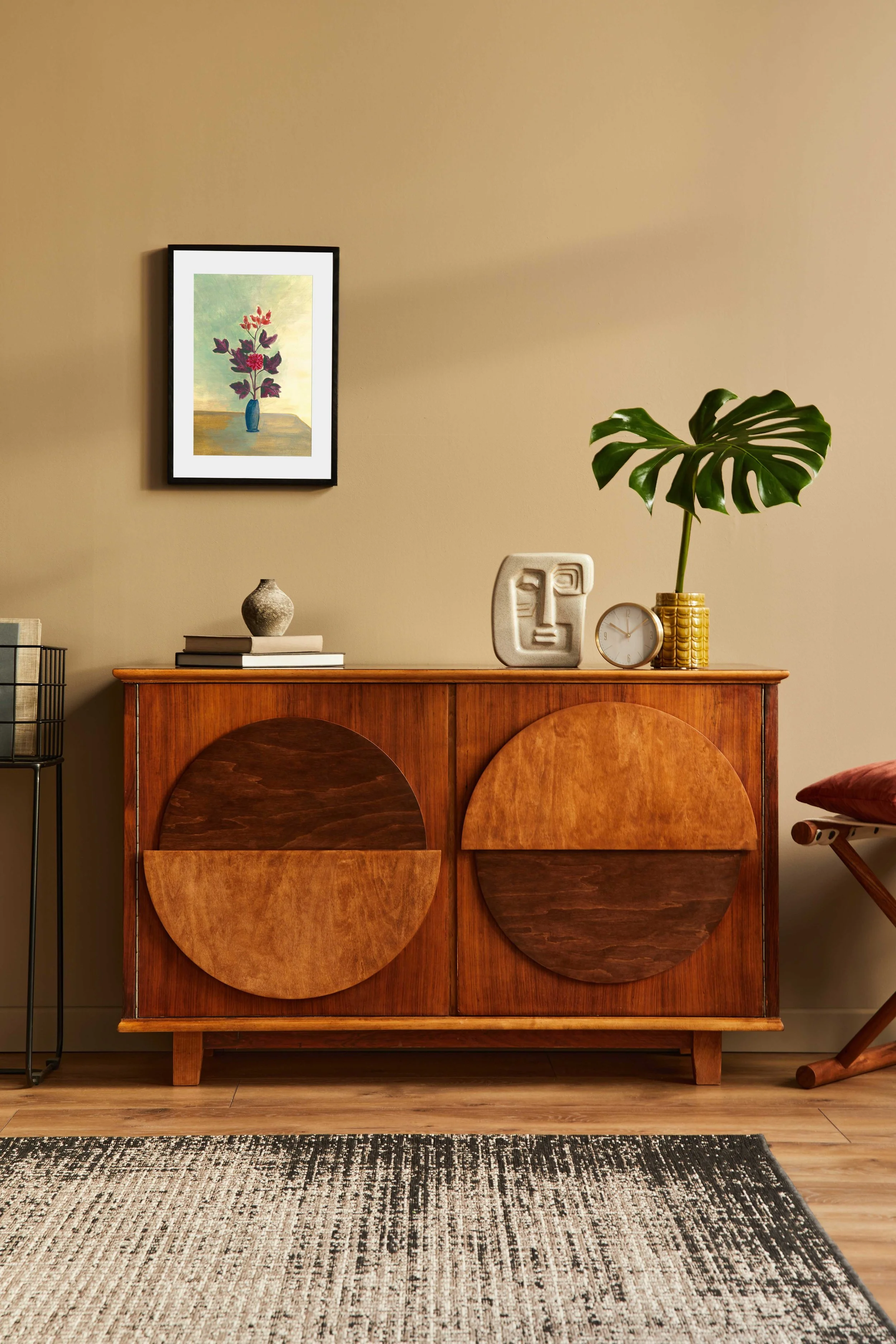 living room dahlia in a blue vase.jpg