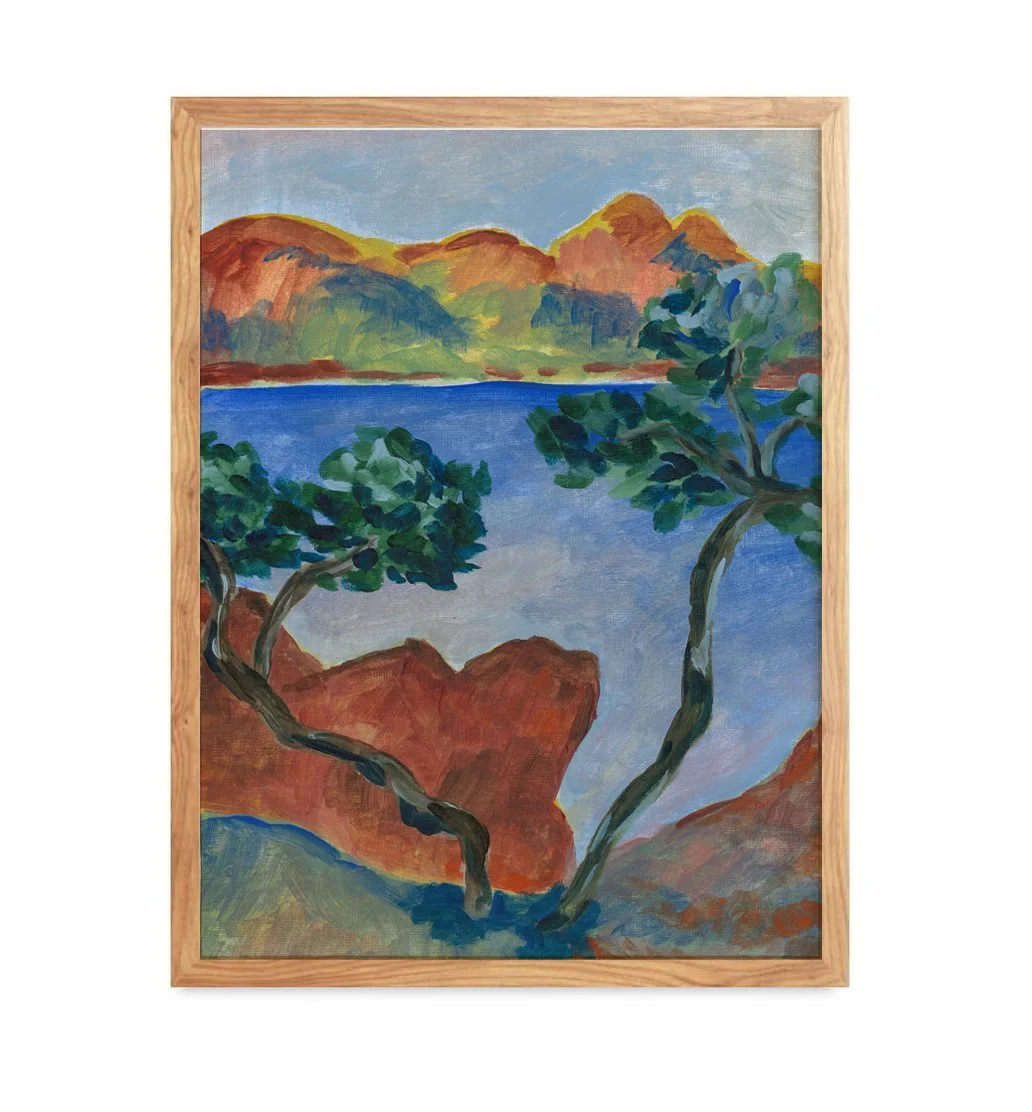 Mediterranean Pine Print