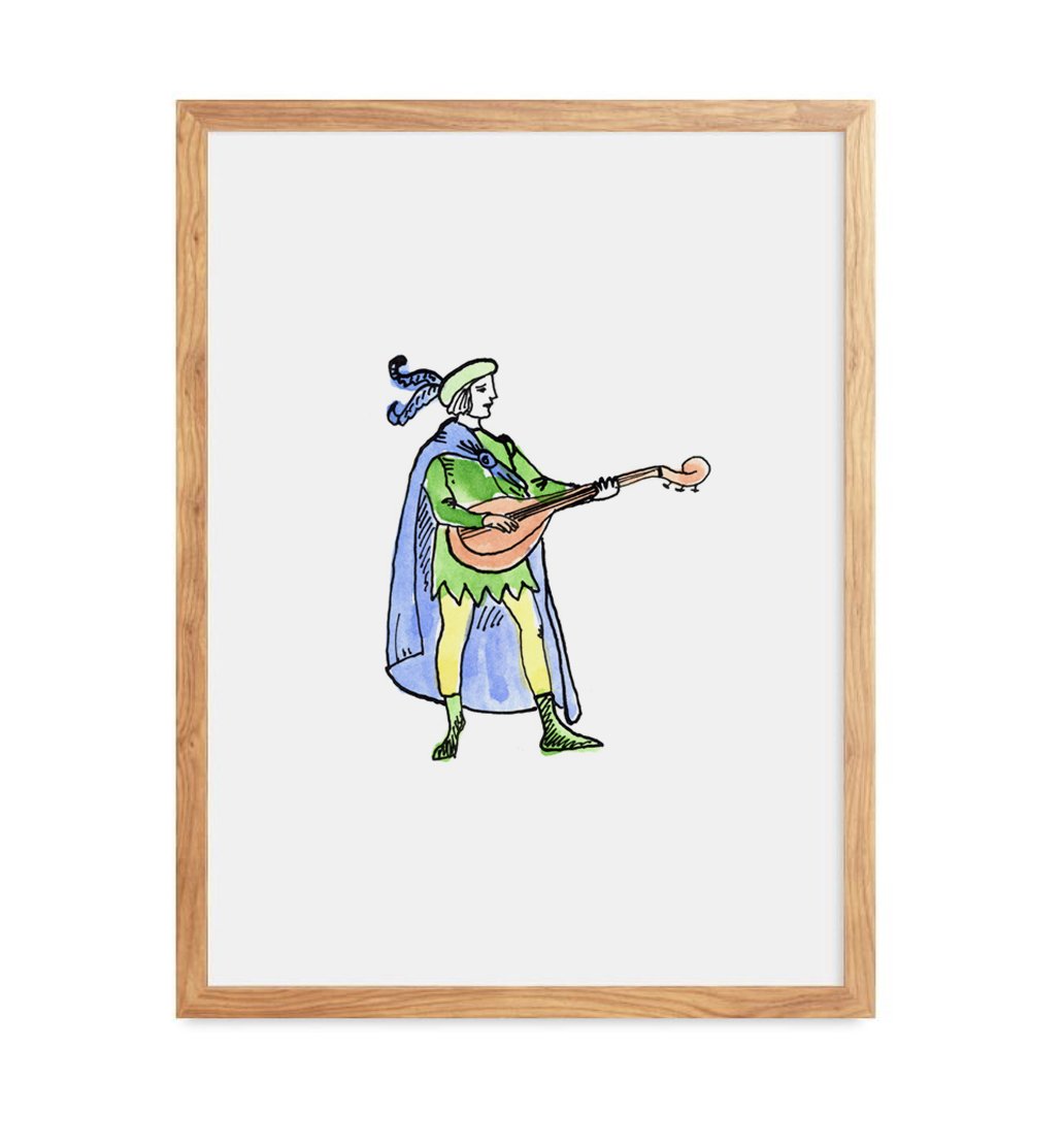 The Musician Print