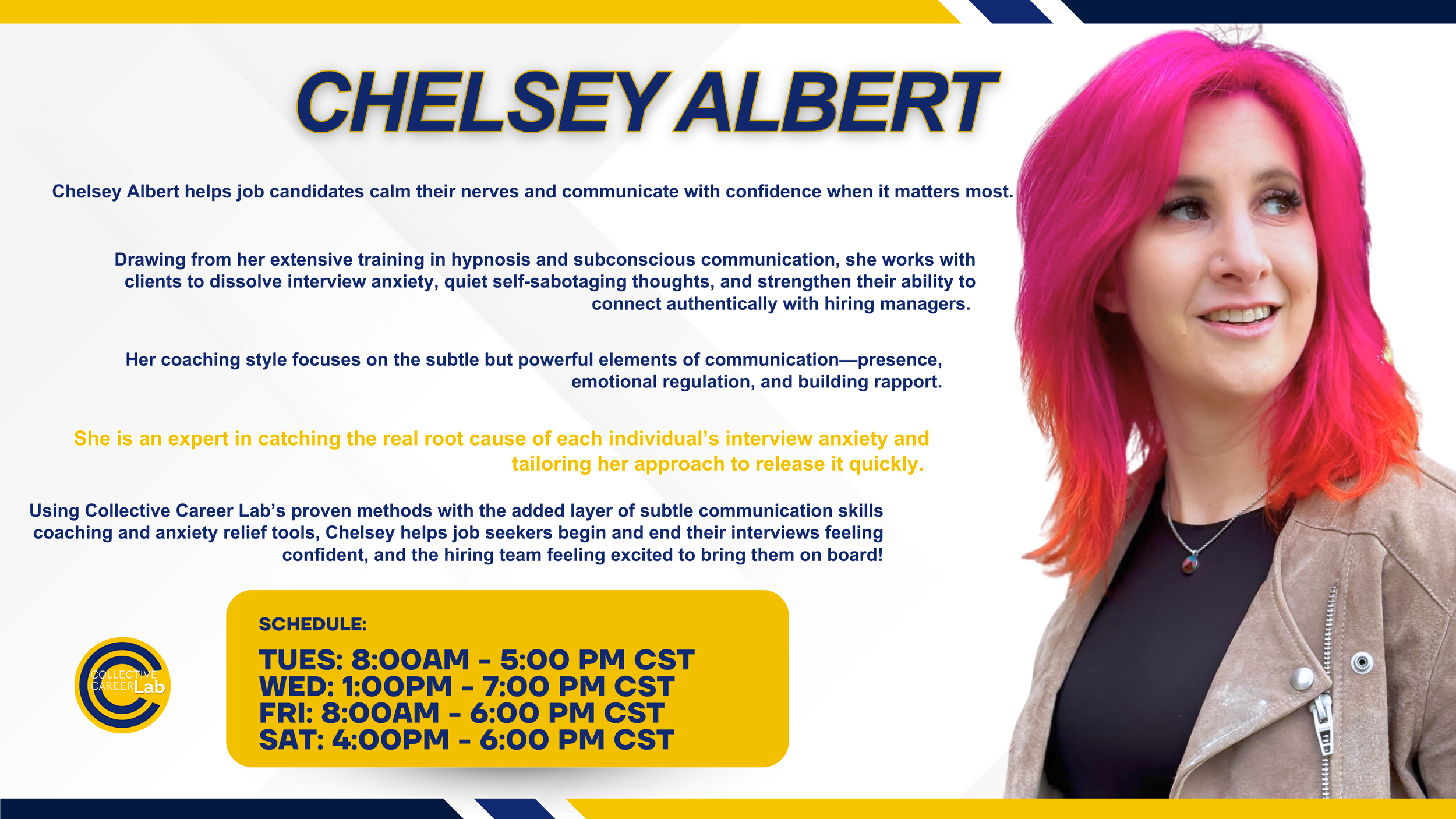 Chelsea Albert Coach Profile