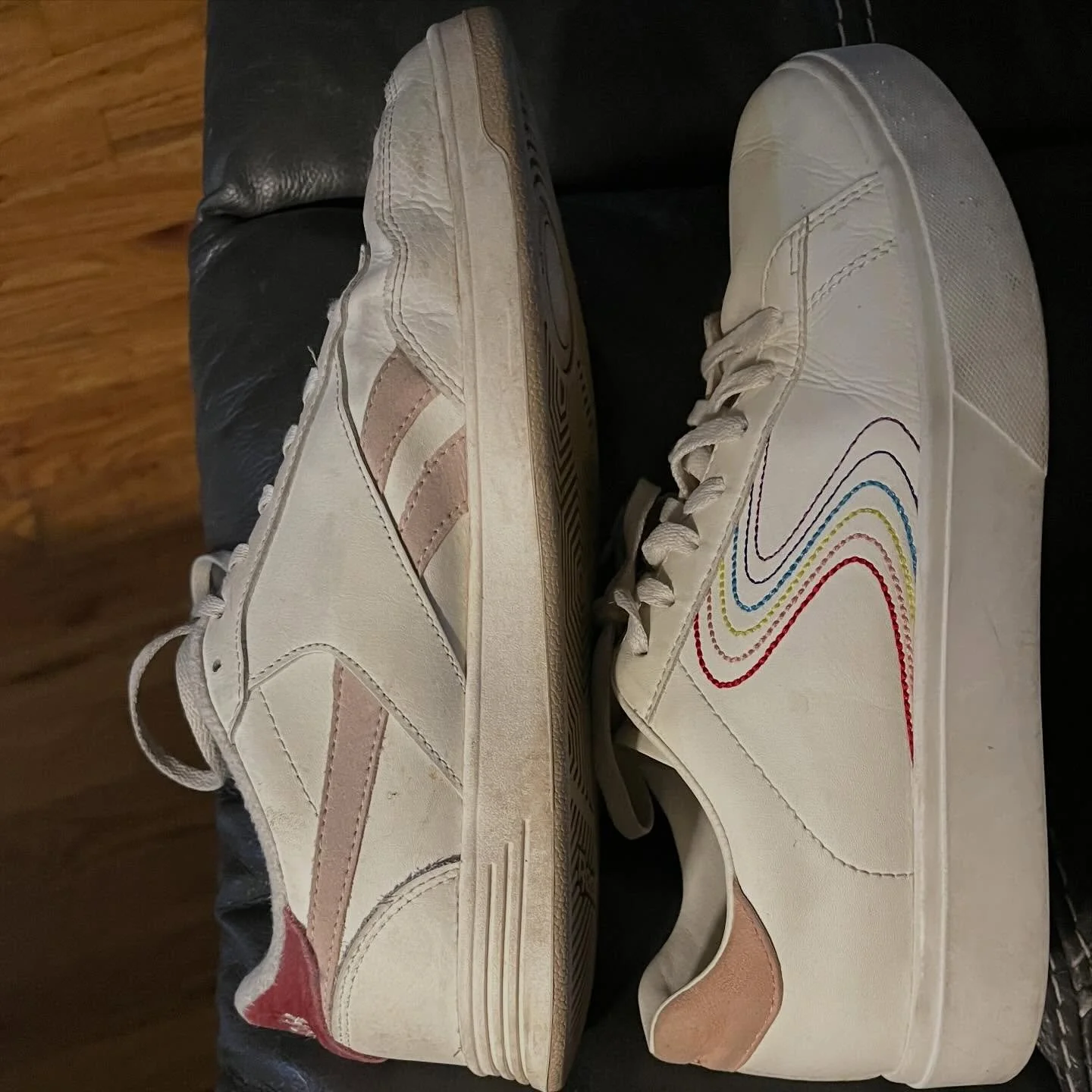 How was my day yesterday?

So glad you asked&hellip;at about 9:30 PM&hellip; I realized I had 2 different @reebok shoes on. 🤦🏼&zwj;♀️

In my defense&hellip;they are close to the same. 😂

#adhd #imok #shoeproblems