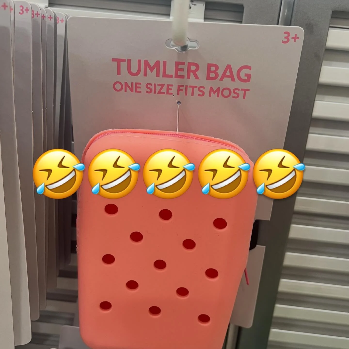 Khloe and I were at @jcpenney yesterday getting her clothes for her new job and saw this at the checkout. 

How in the WORLD does a mistake like this make it all the way through production and to the stores?!

And before anyone says it&rsquo;s intent