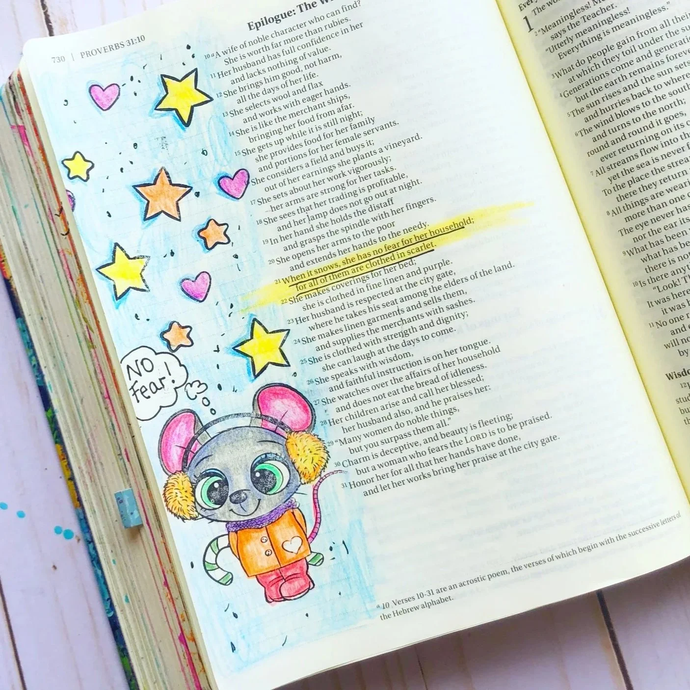 Creative Worship Stamp set with Color Pencils