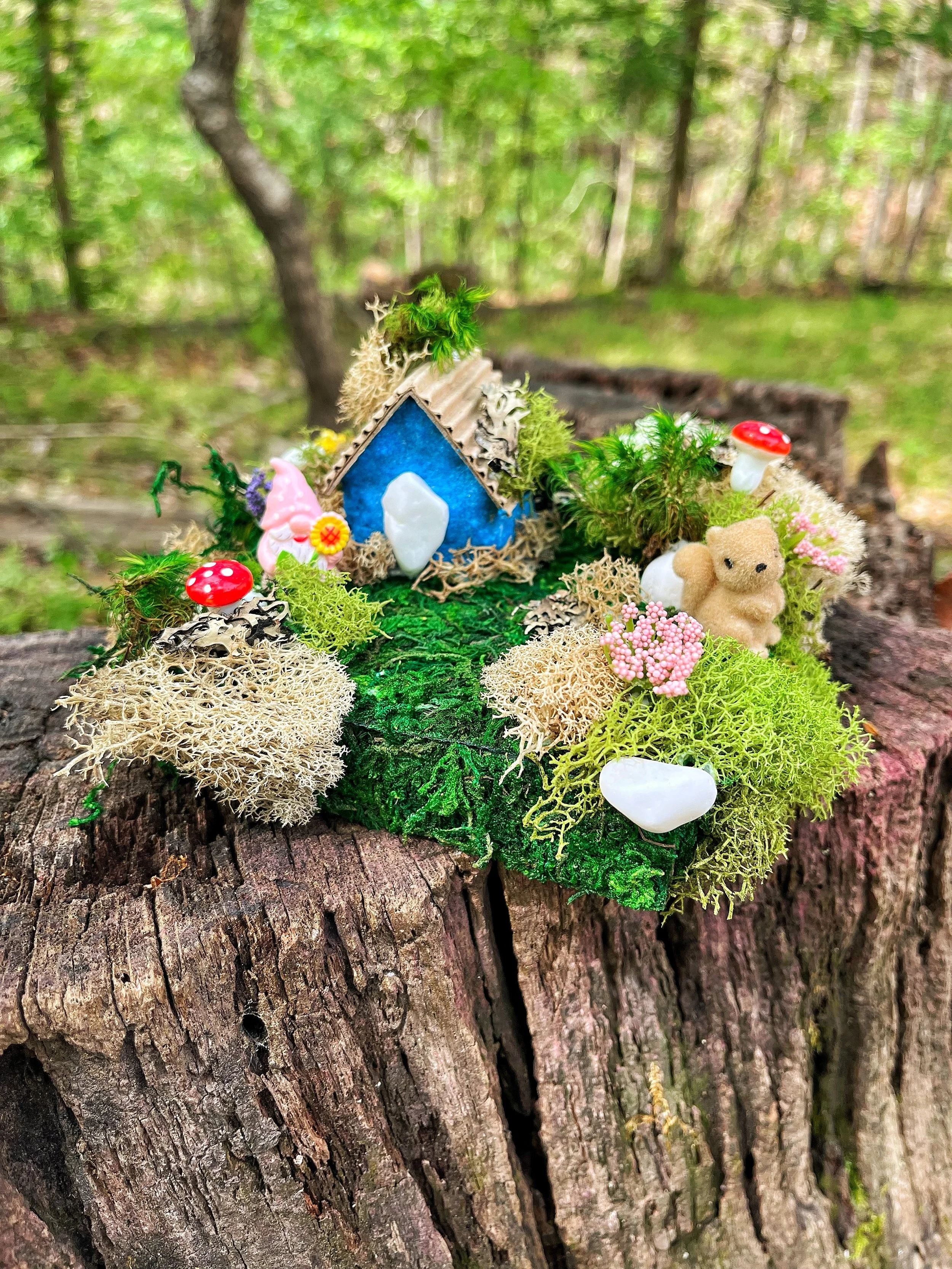 Gnome Home Garden - Craft Party Kit for 6