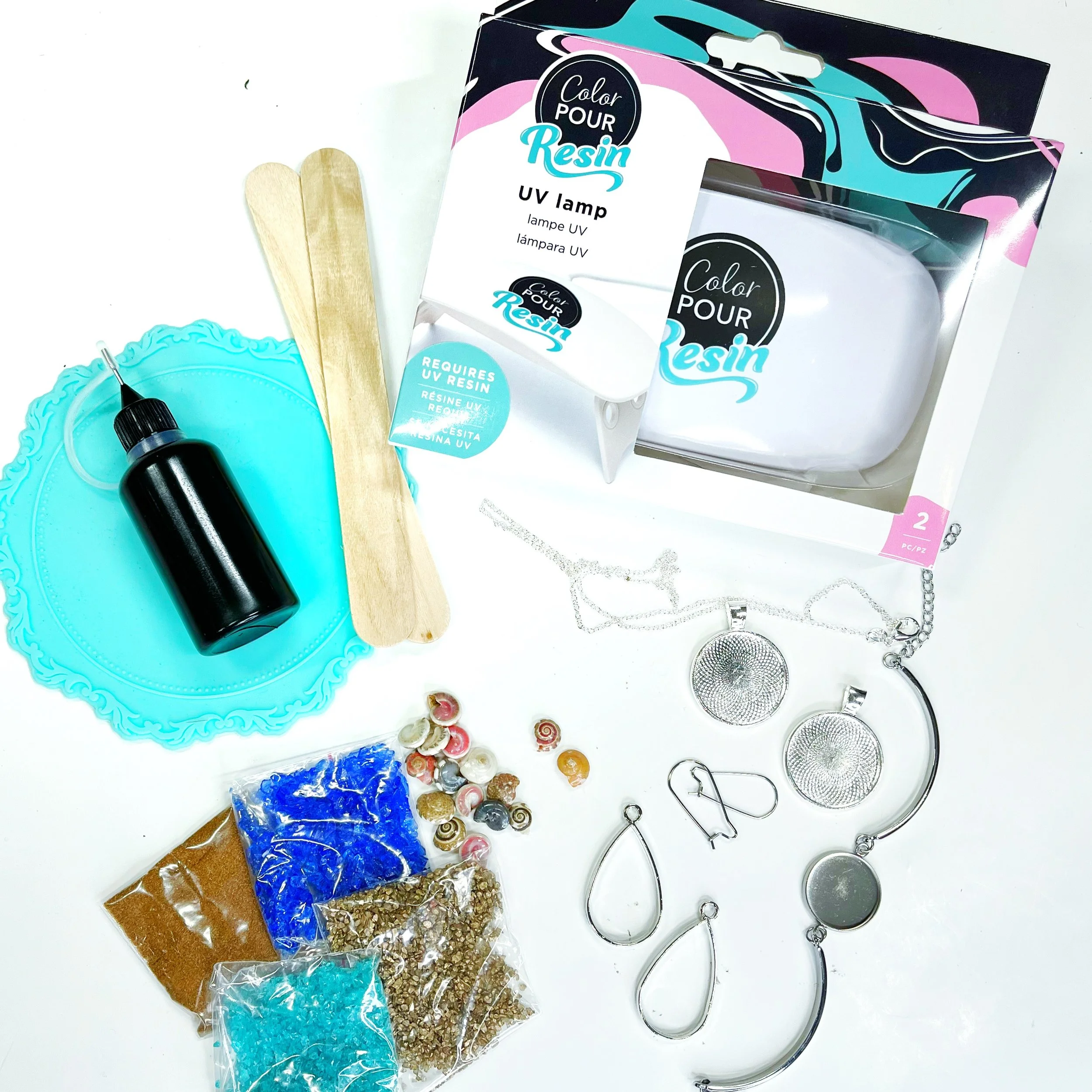 "Just Beachy" UV Resin Jewelry Project Kit