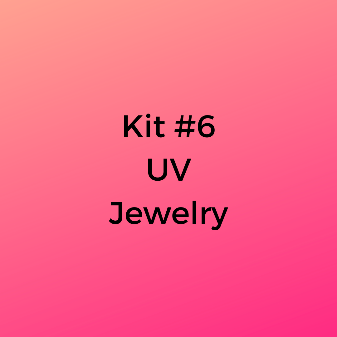 UV Real Leaf Jewelry Kit
