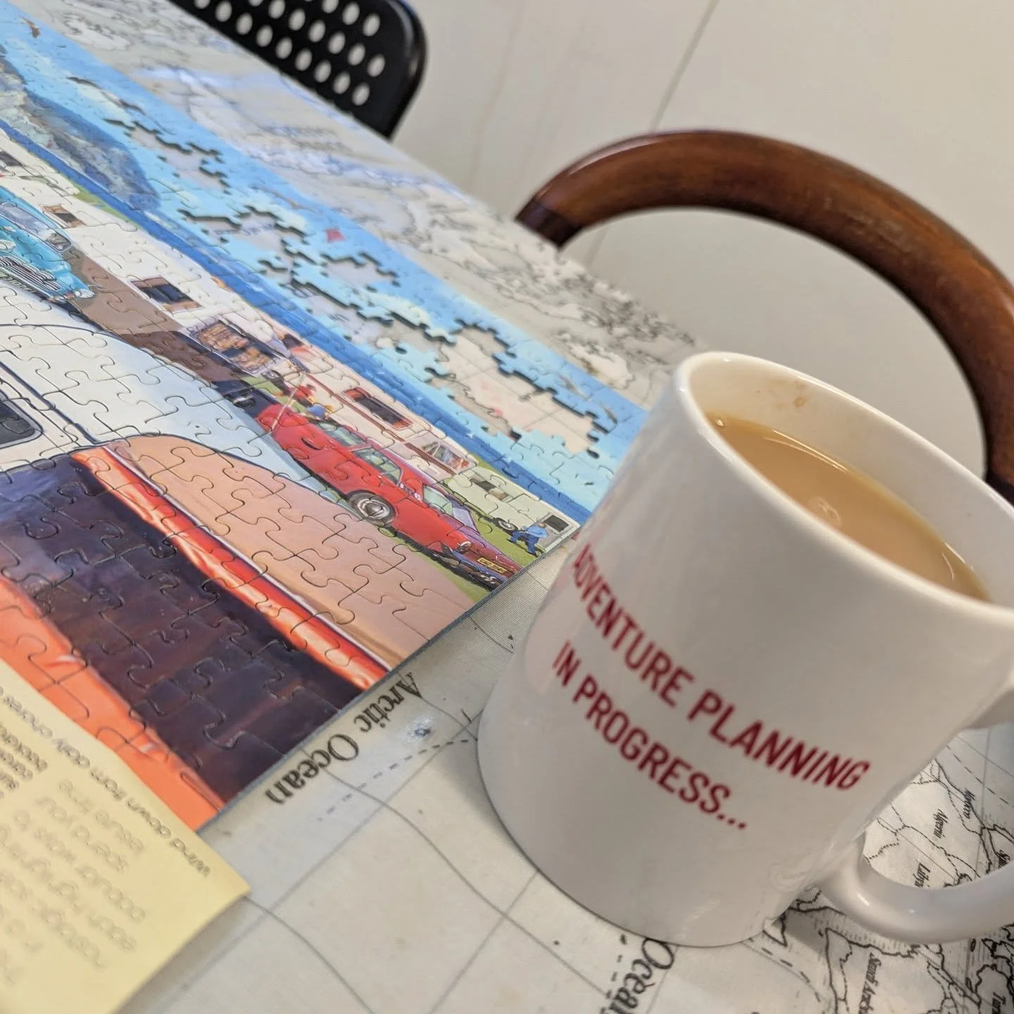 A little adventure planning in progress. It's sometimes good to take a break and then refocus. Today's adventure is building more of my website which I'll be sharing with you here soon