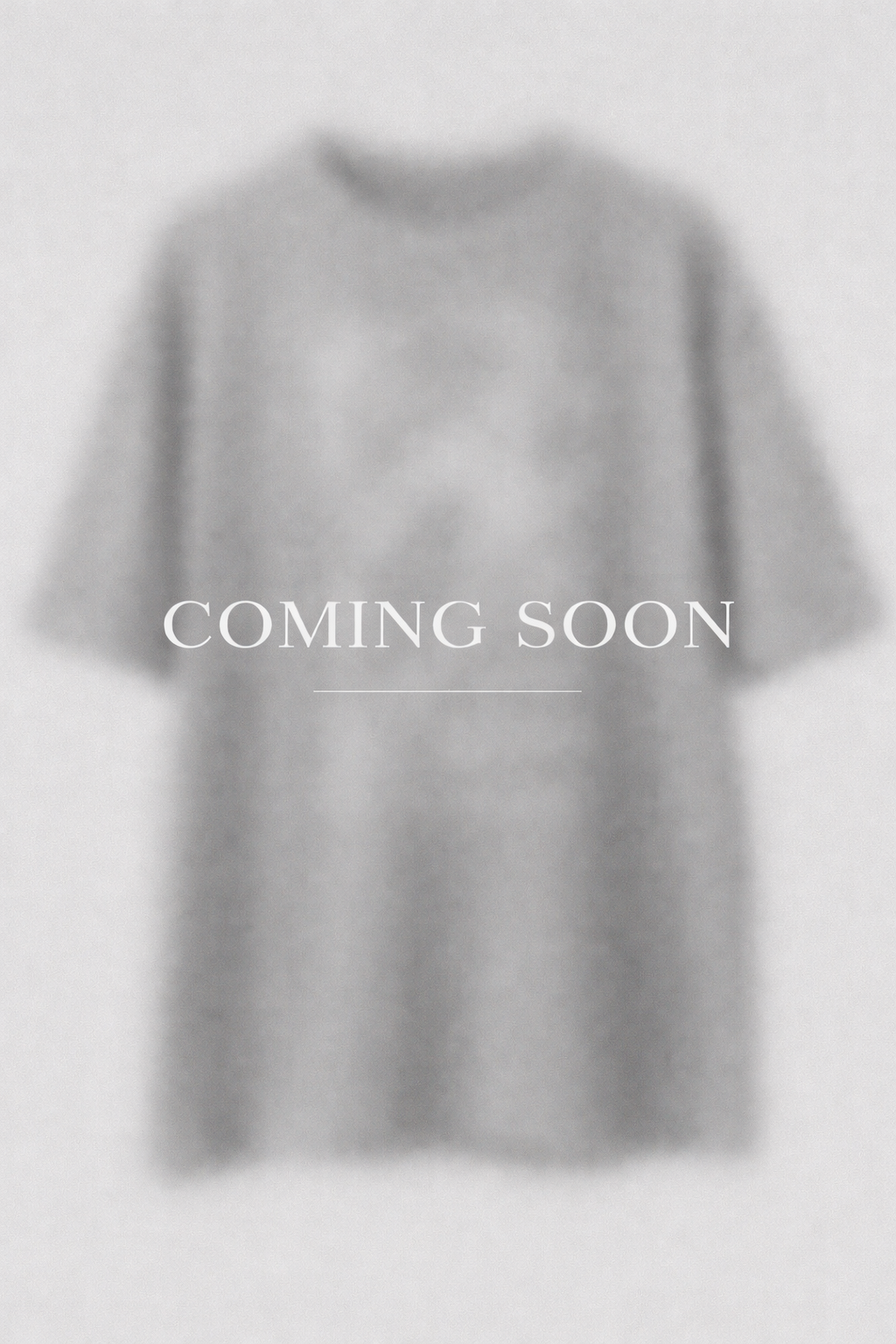 Collection 01 — Drop-Shoulder Tee (Antique Silver)