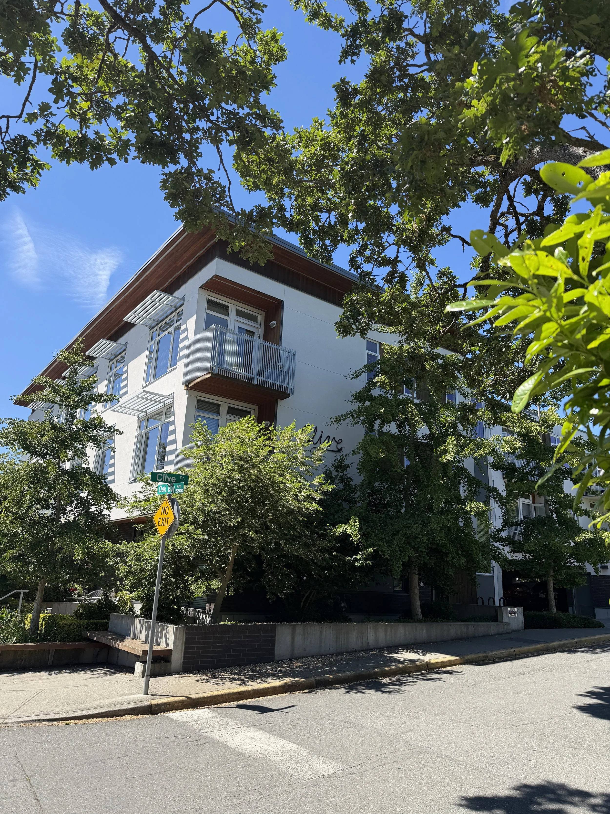 photograph of modern townhouse