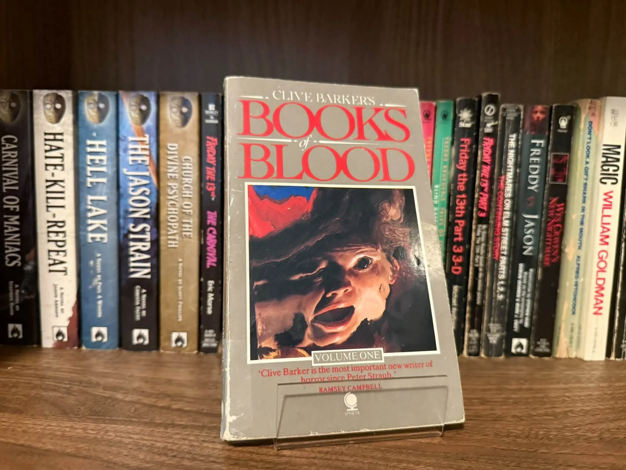 BOOKS OF BLOOD - Clive Barker (UK edition)