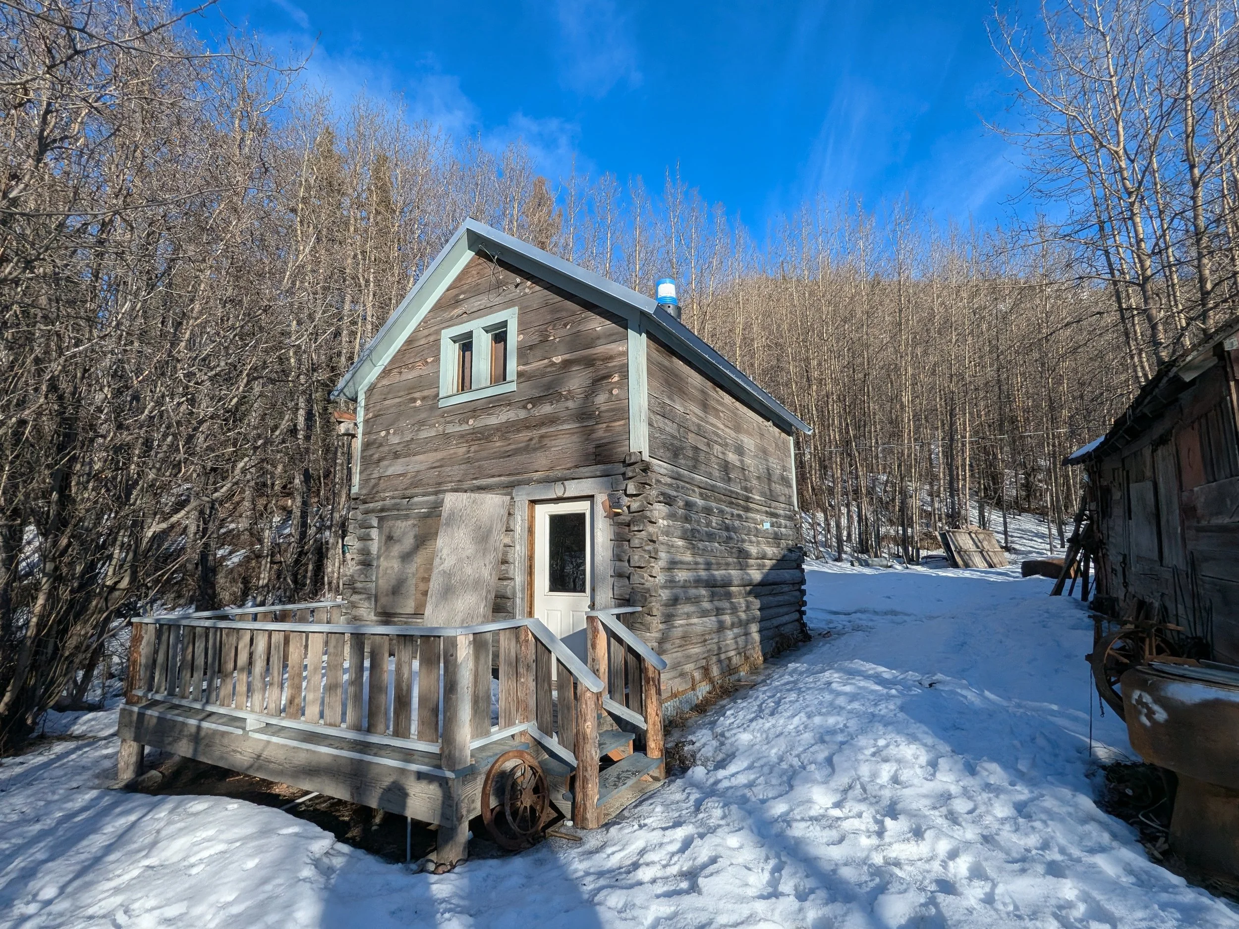 Remote cabin property in Alaska