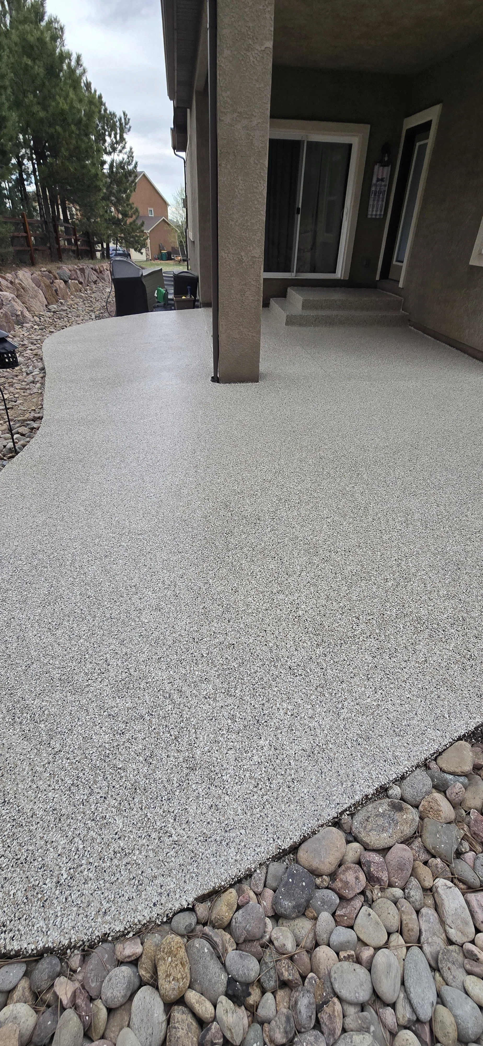 Outside coatings