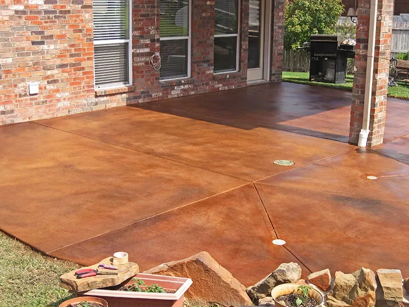 Water Based Concrete Stain