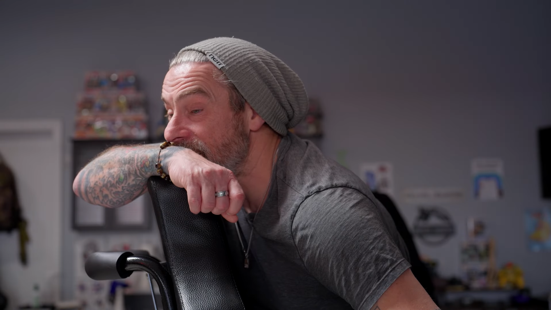 Frank Meeink in a documentary about stoping the ignorance