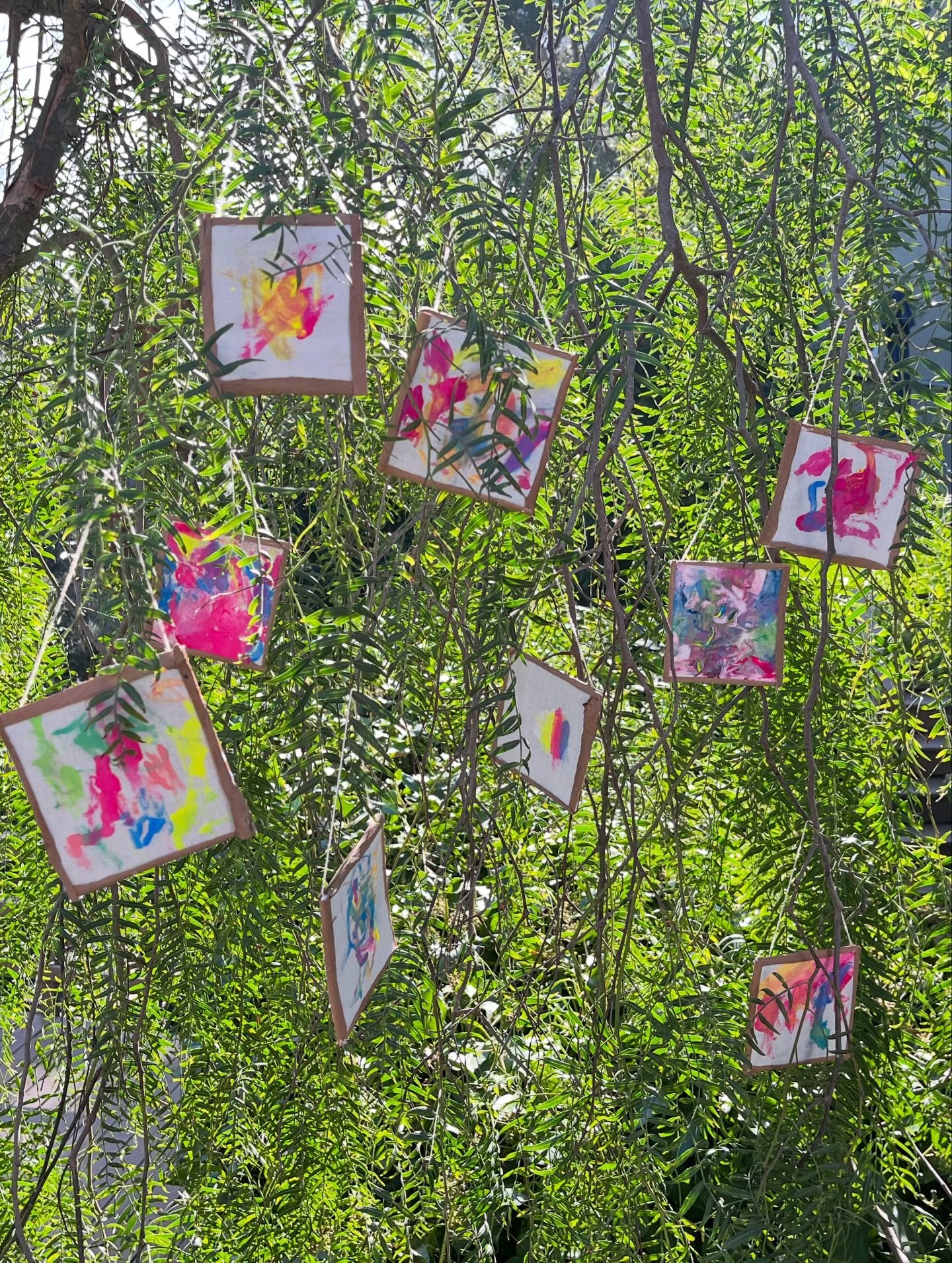 Mini painting ornaments