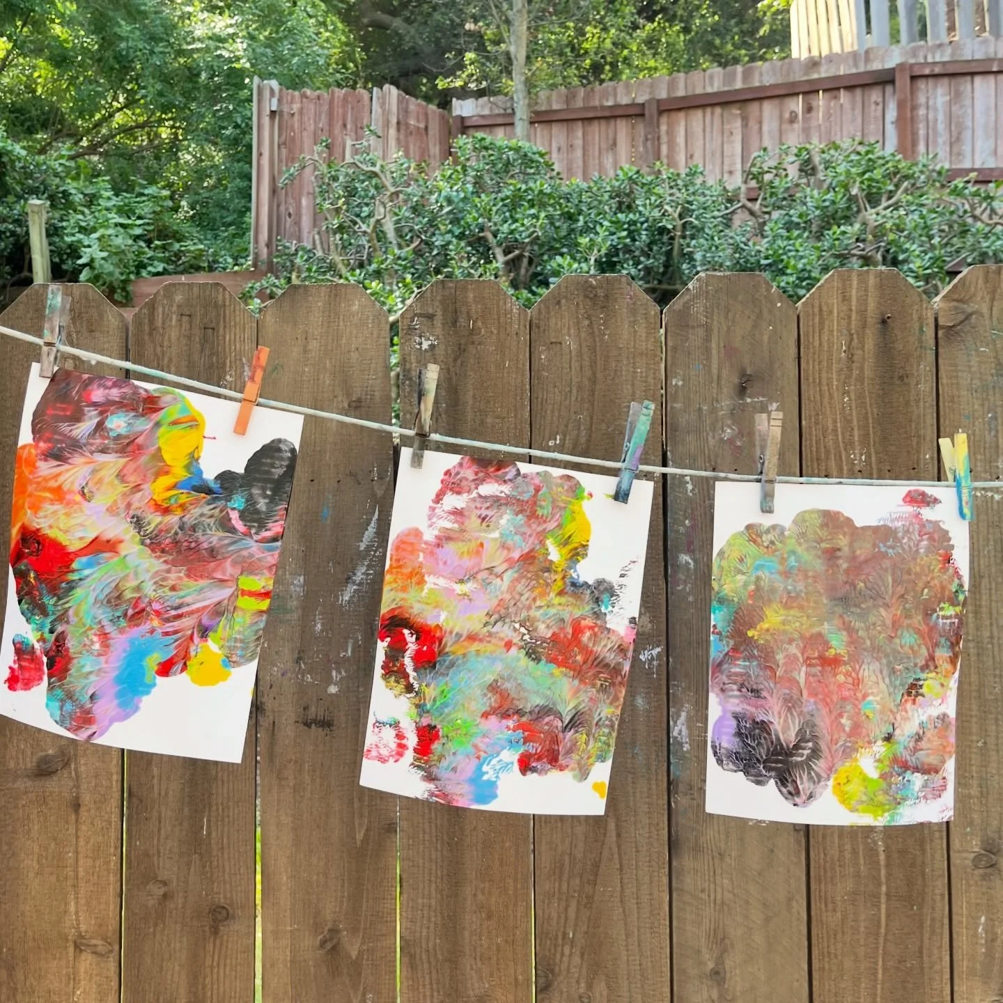 Pour paint scarpetta!