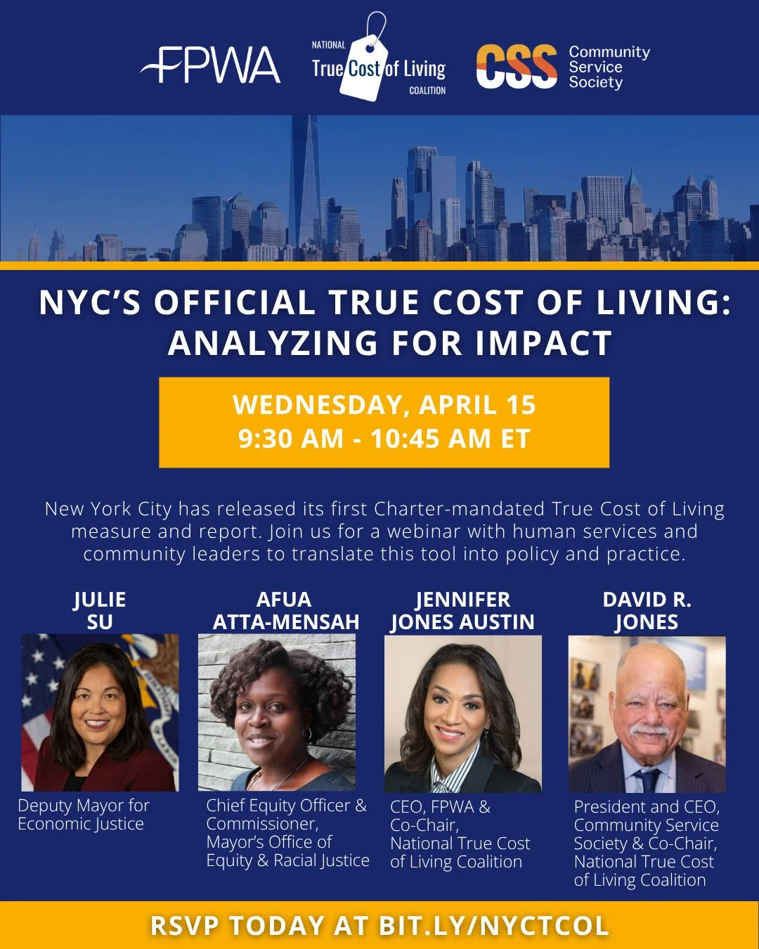 NYC's Official True Cost of Living