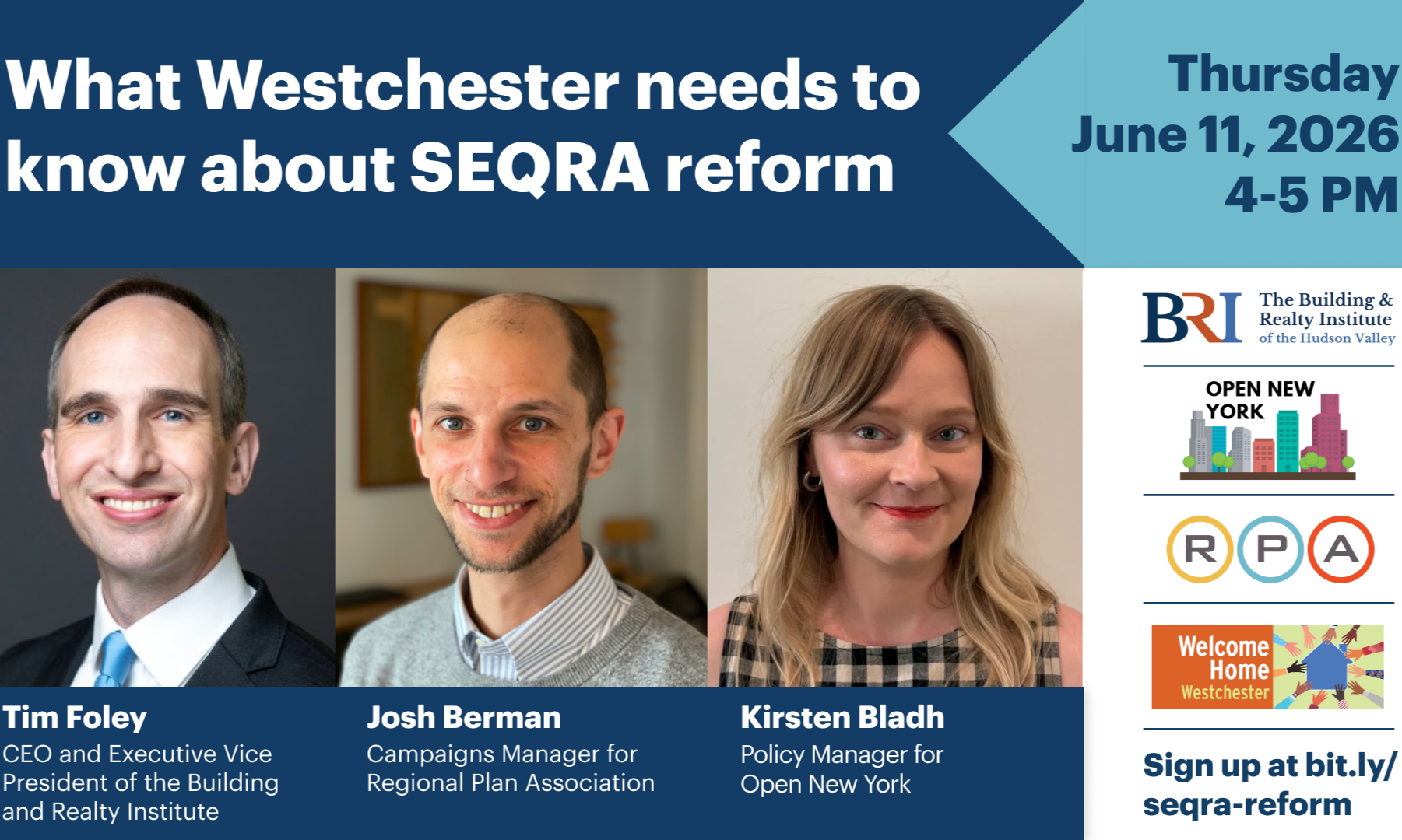 What Westchester Needs to Know about SEQRA Reform