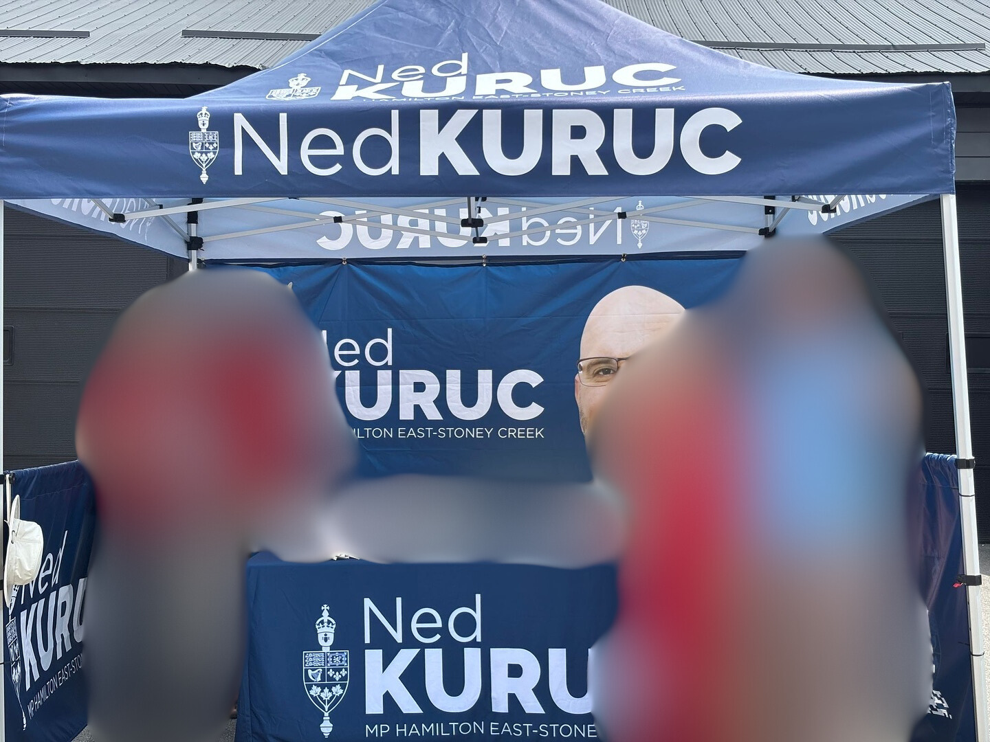 Tent Frame, Large Backwall, 2 Side Panels, and Tablecloth ($2499.99)
