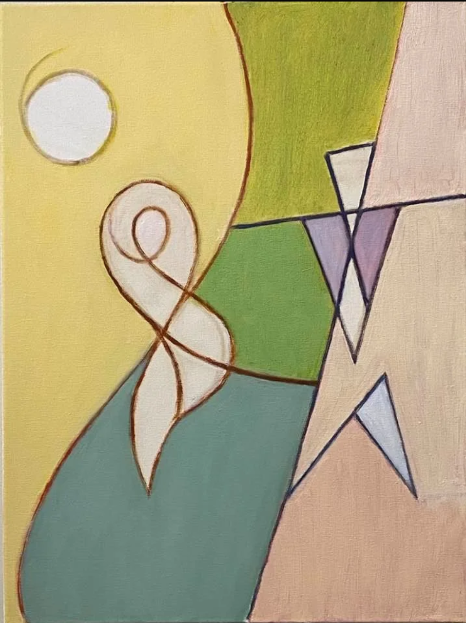 Couple, Oil on canvas, 2022  16 x 20 in