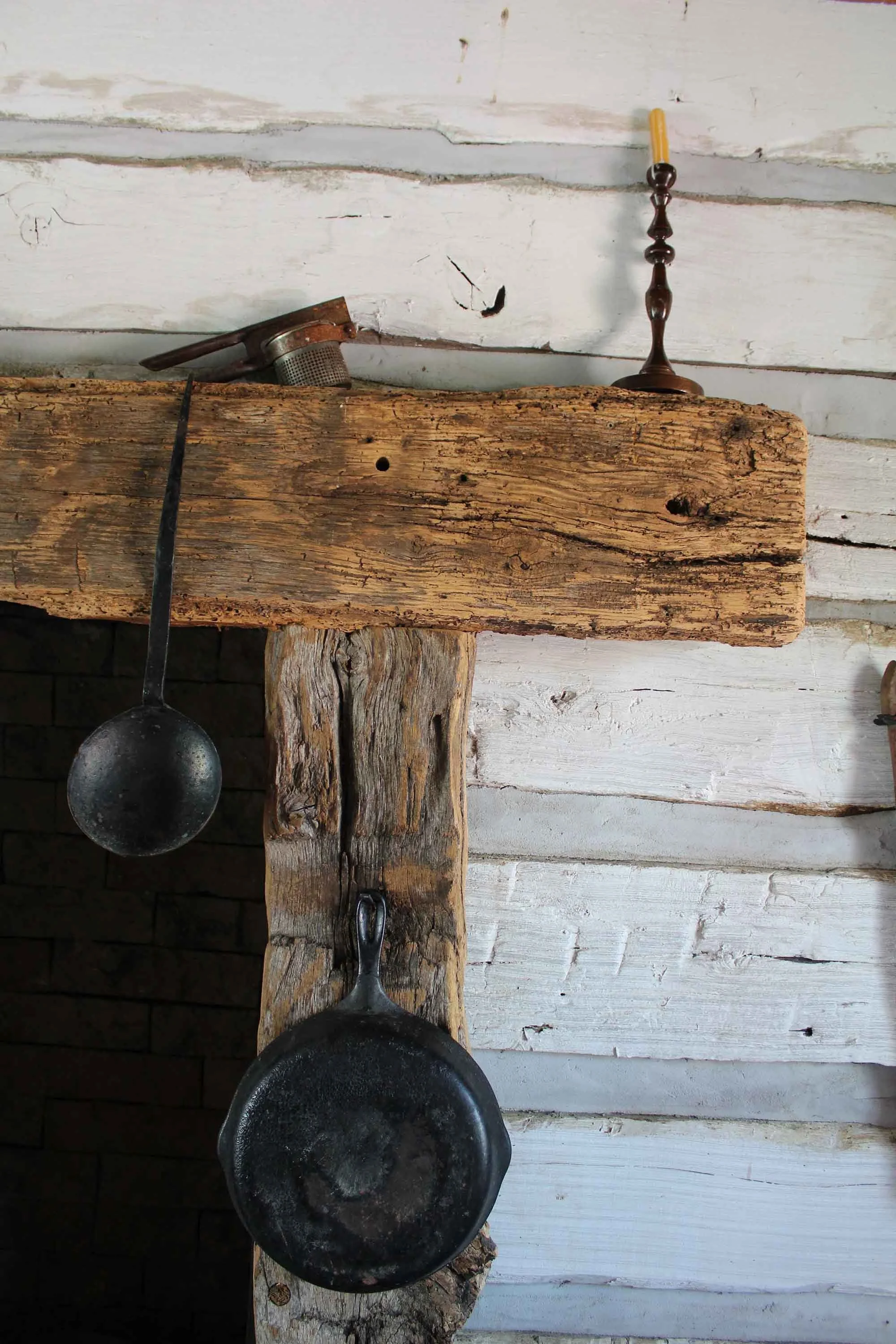 pots and pans in Charles C Rich cabin