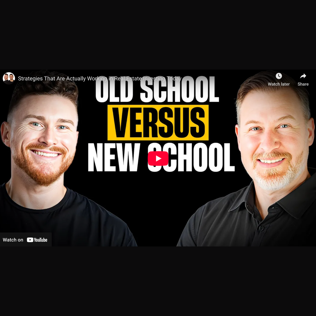 Old School vs New School: What's Actually Working in Real Estate Today (Copy) (Copy)