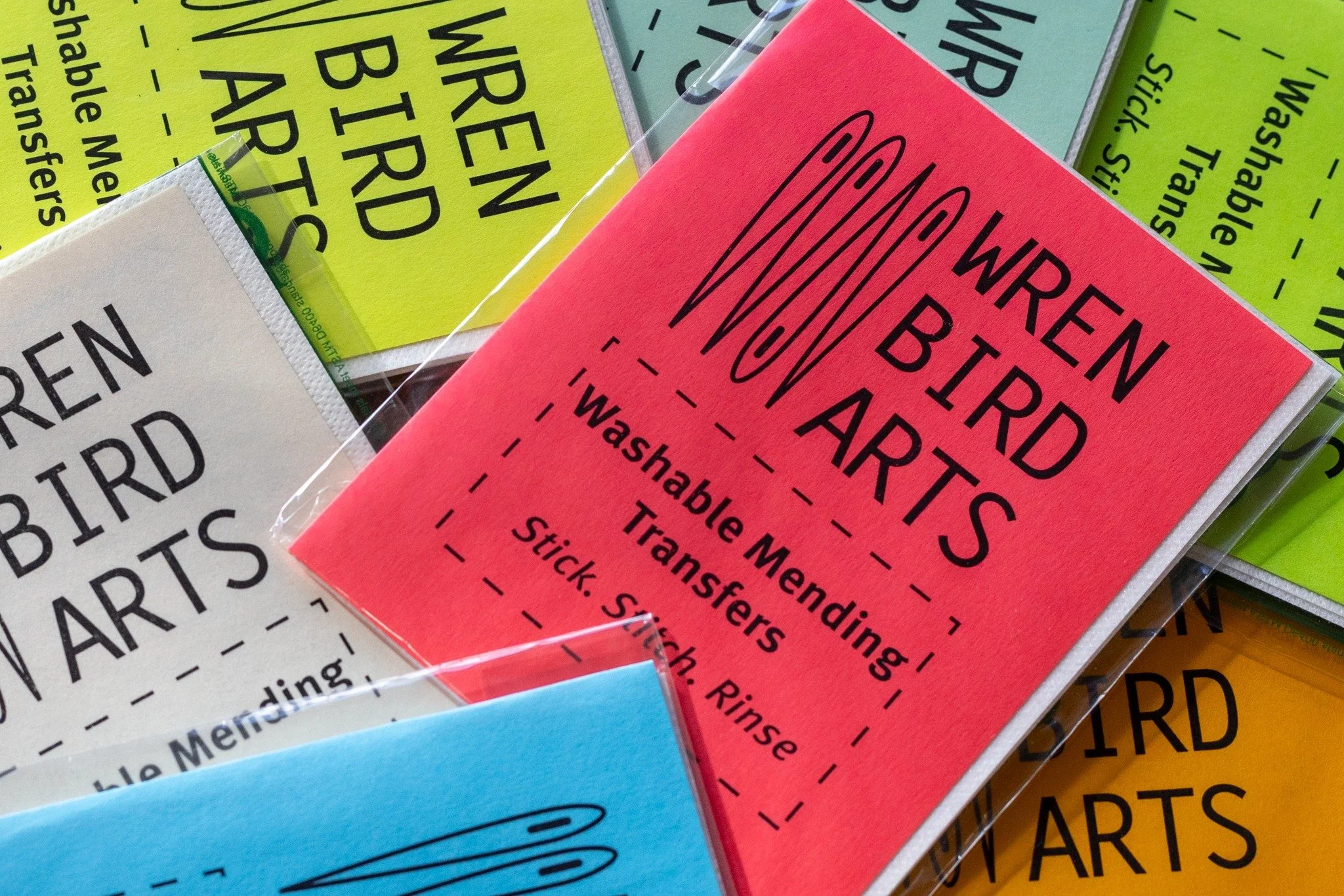 Community Craft Night is TONIGHT! Bring a hands-on project of your own, purchase one from us, or pop in for some after hours shopping. 

We have lots of all-in-one kits, but here are a featured few ...

No. 1 [WREN BIRD ARTS]
Whimsical mending patter