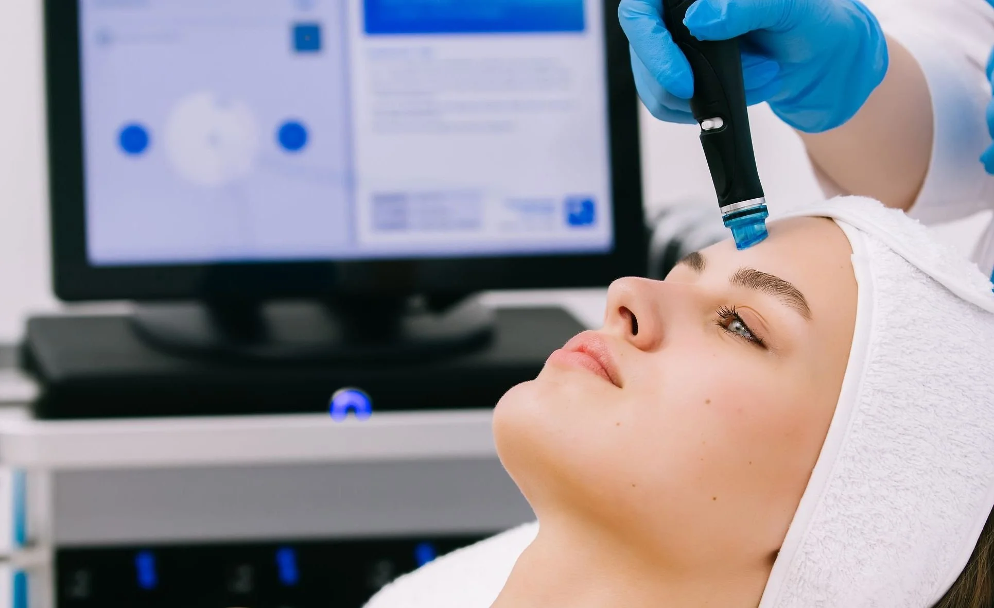 Professional aesthetic skin treatment at Dermasana Clinic London