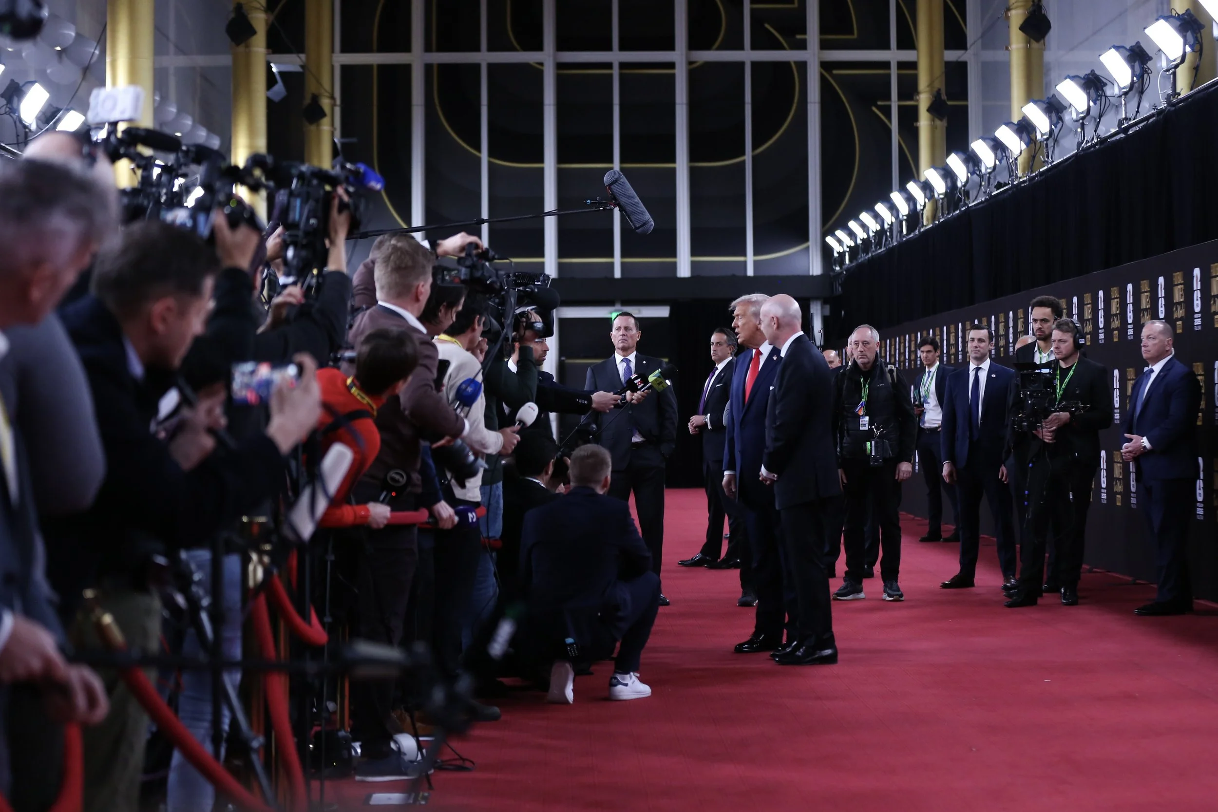 FIFA Draw Red Carpet