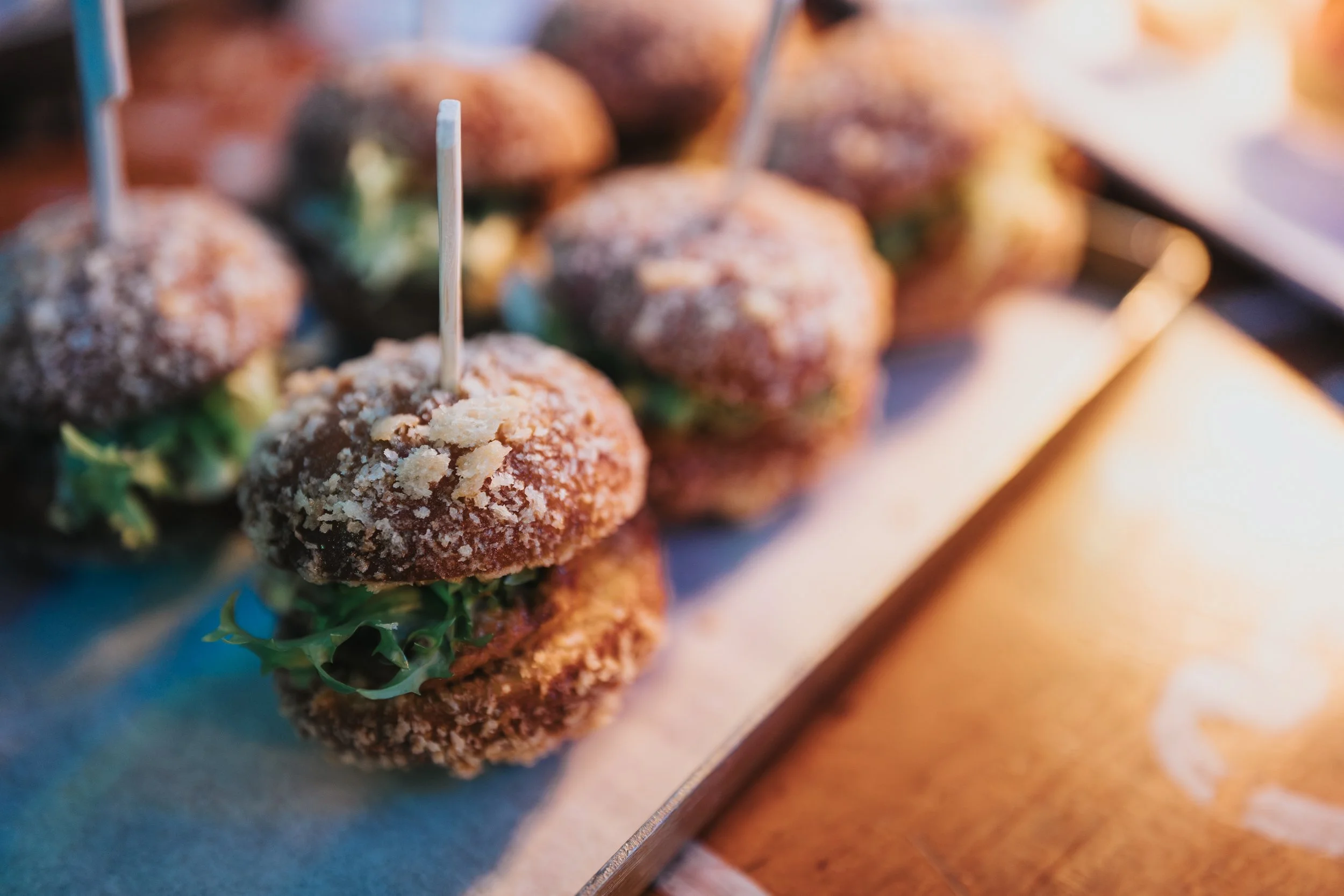 mini hamburger