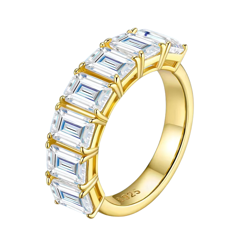 NOBLISÉ Élégance Ring mit Moissanite Stein
