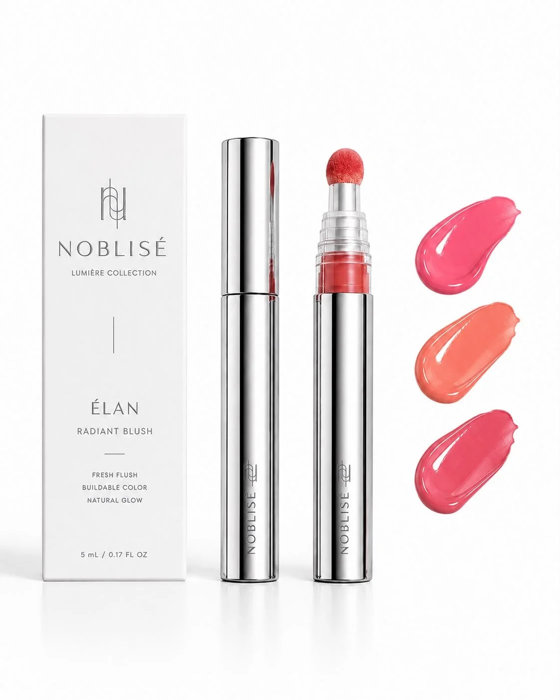 ÉLAN Radiant Blush – NOBLISÉ flüssiges Rouge