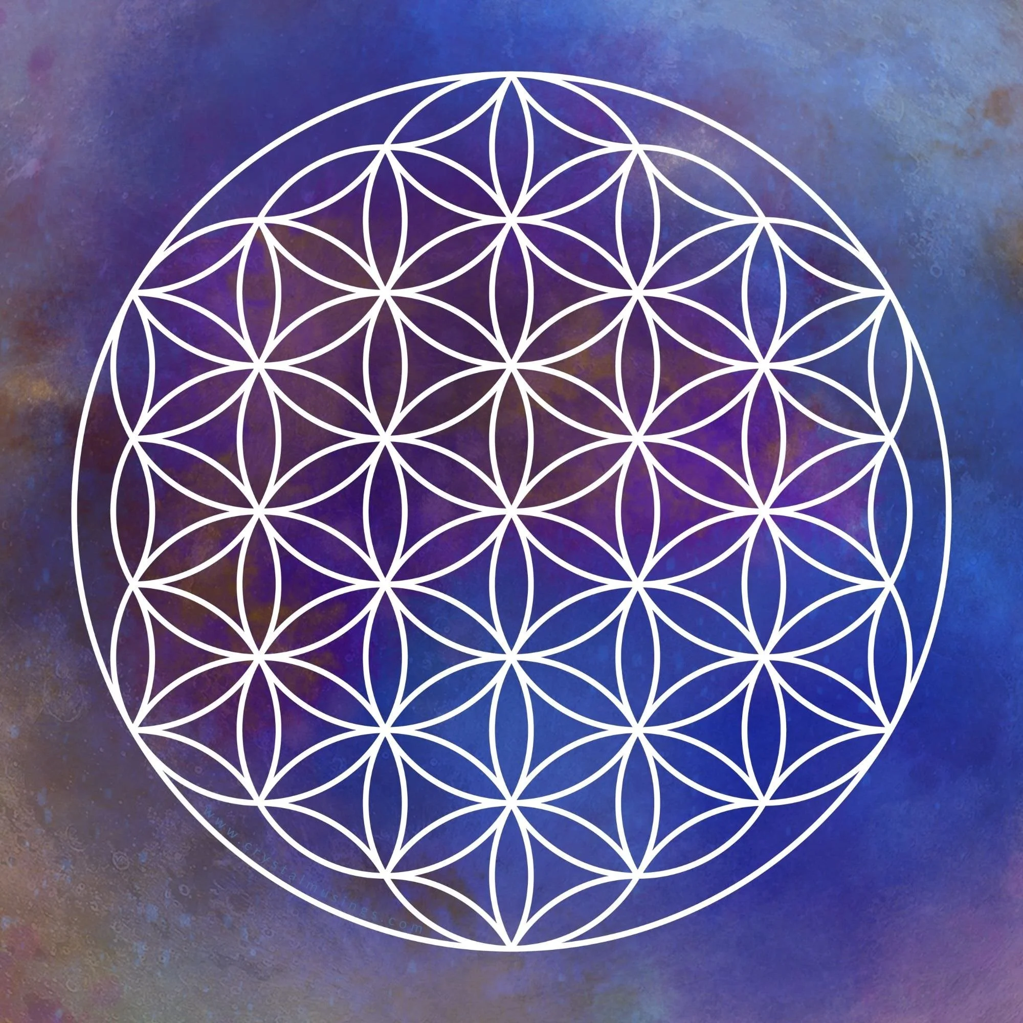 Third Eye Chakra Grid