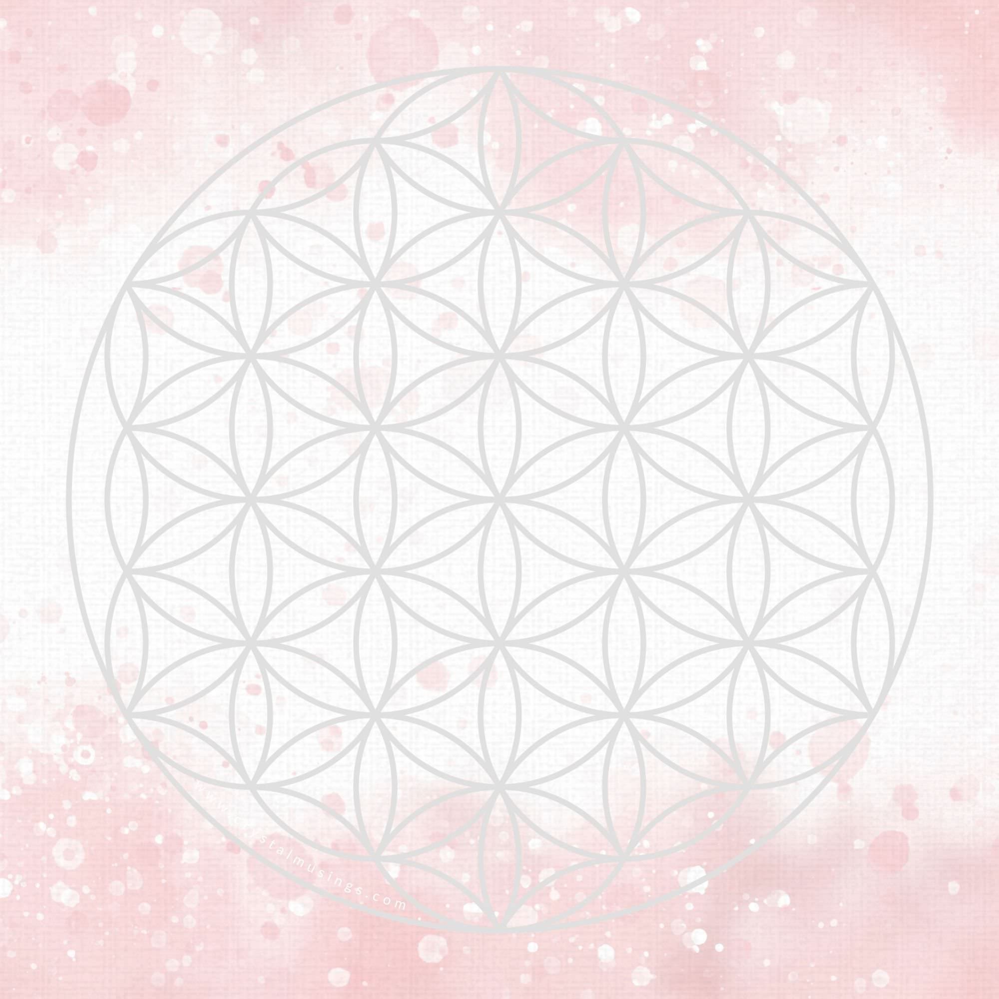 Heart Chakra Grid - Pink