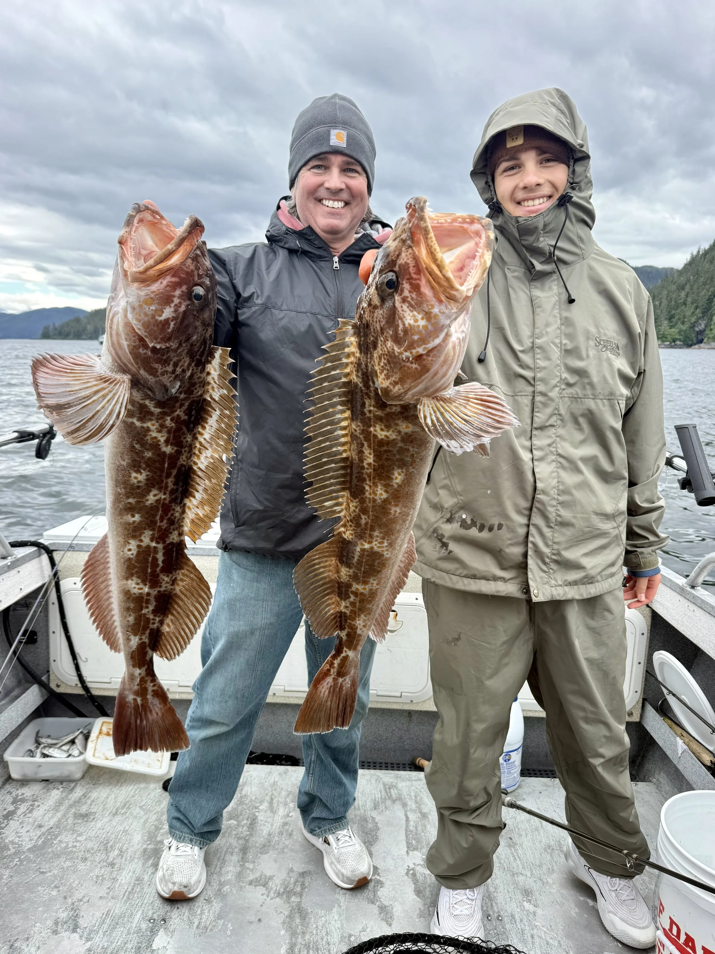 lingcod fishing charter sitka alaska