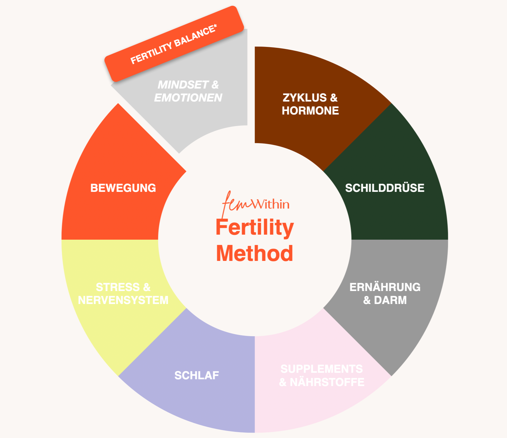 femWithin Fertility Method – 7 Bereiche im Fertility Reset Coaching
