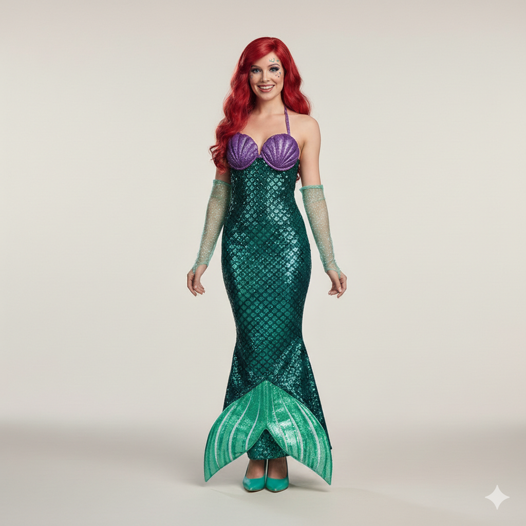 Ariel (in tail)