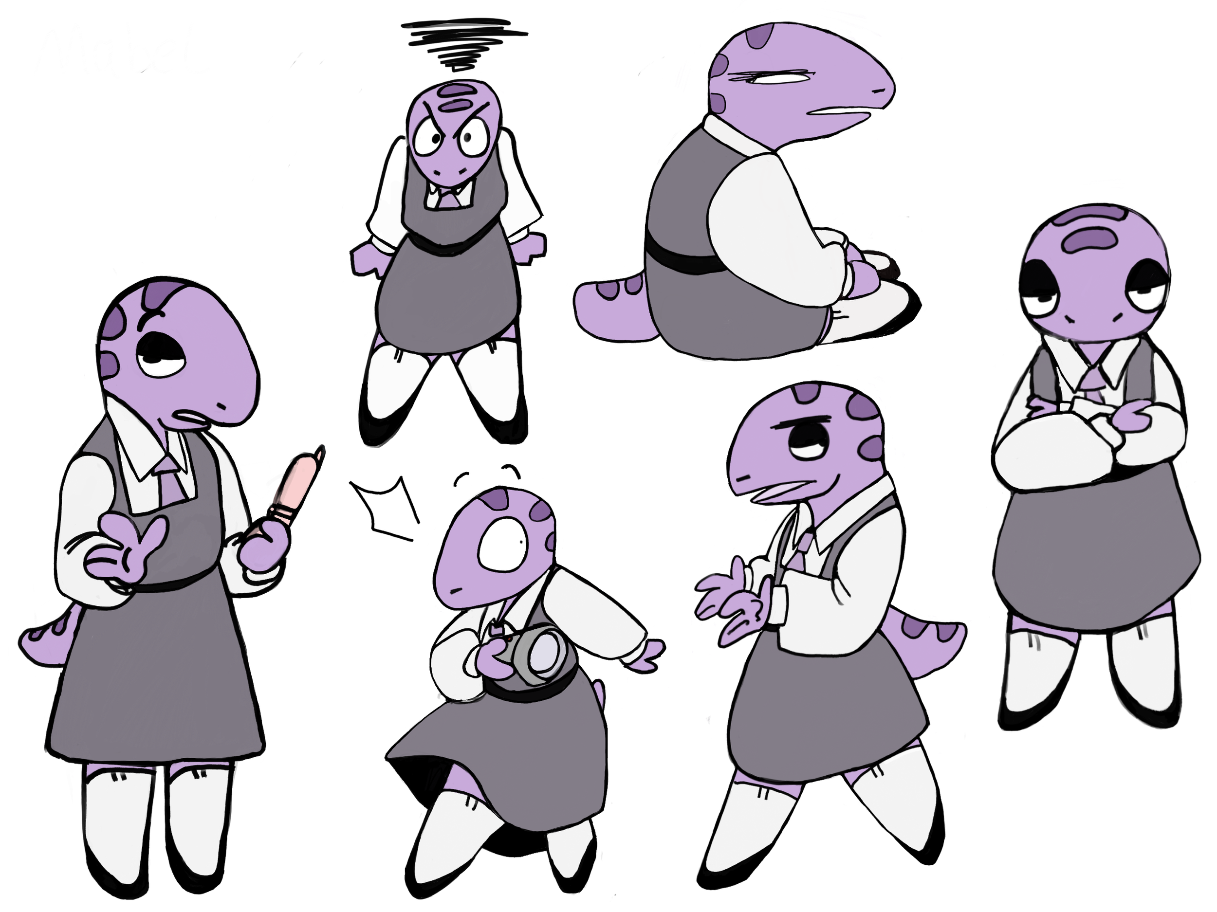  Mabel  Monster hunting schoolchild. 