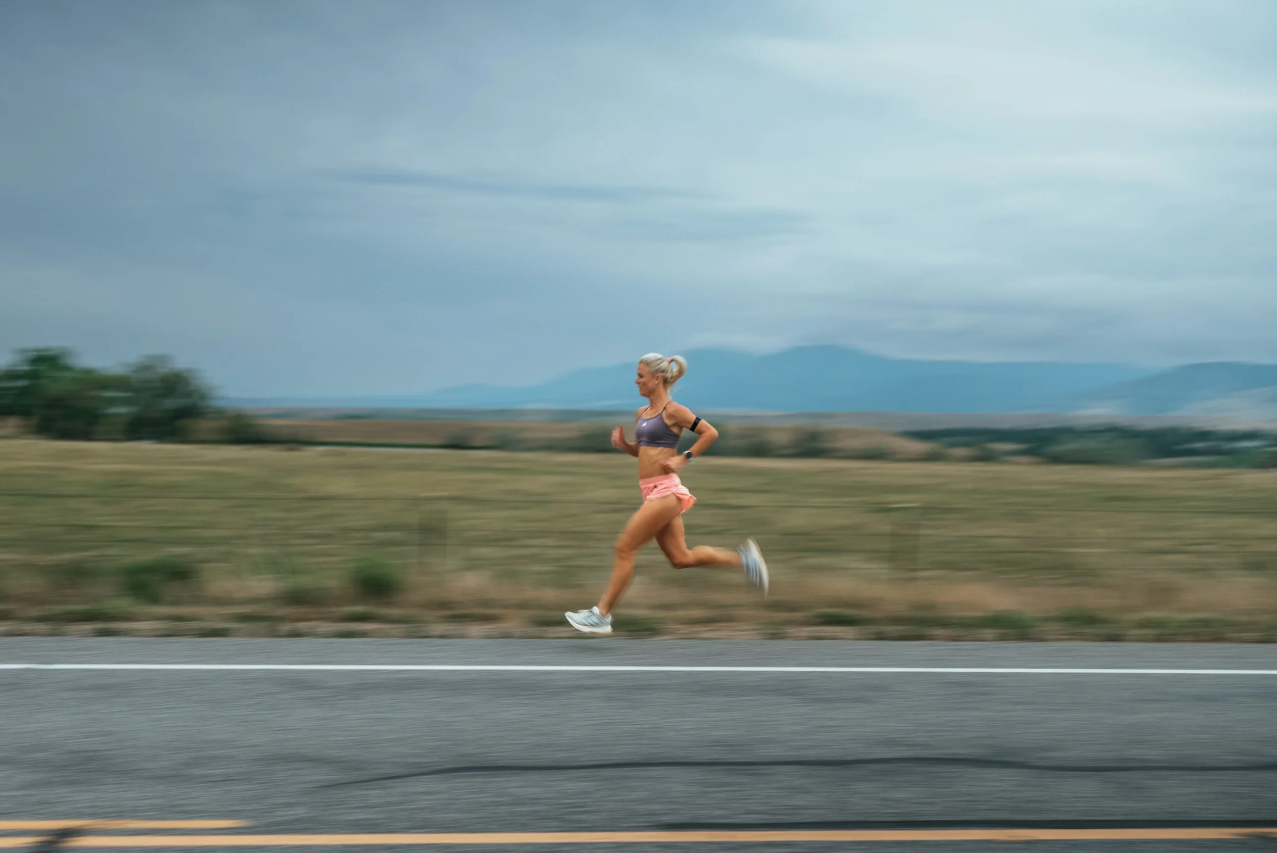 Dom Scott running