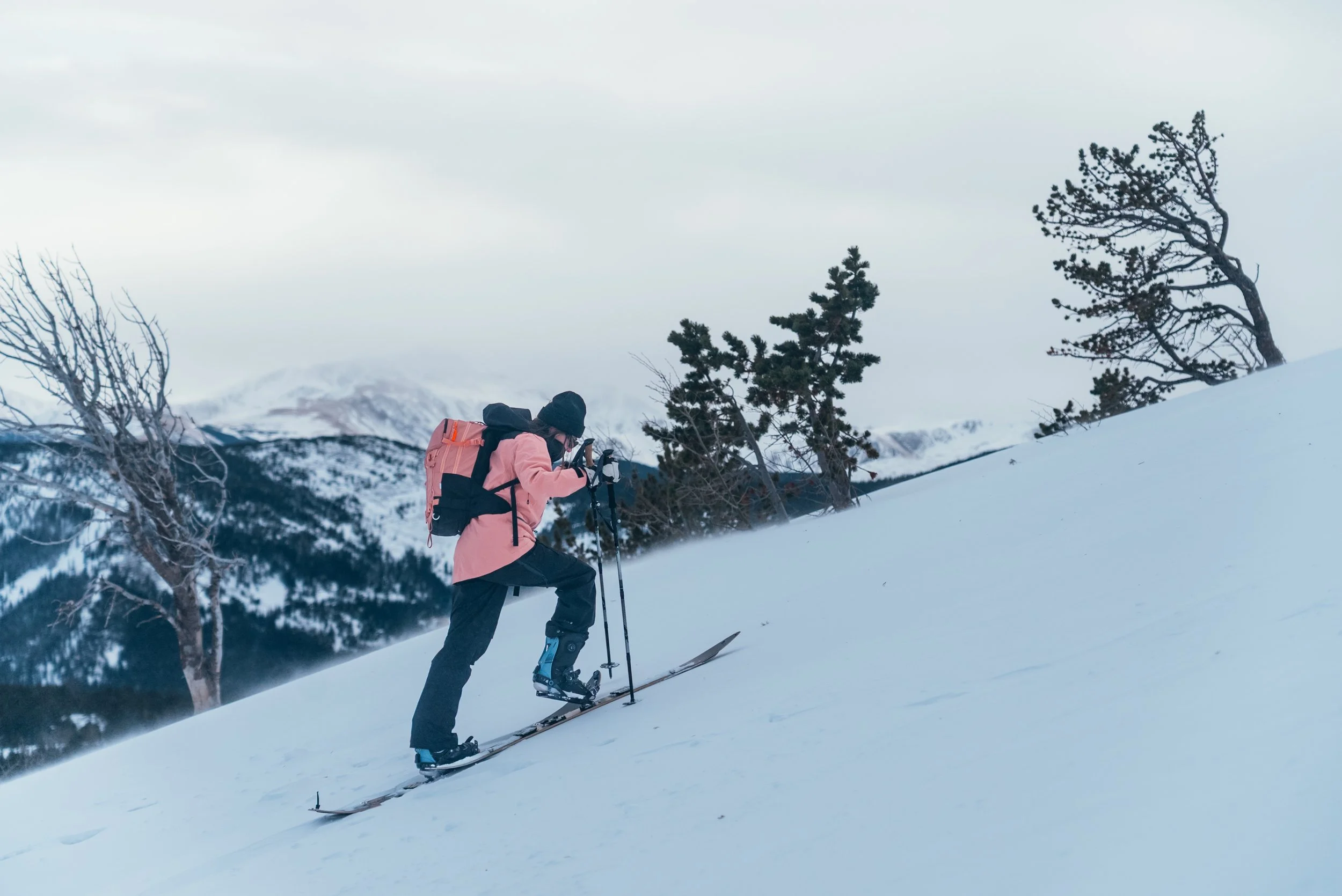 Cail making the summit push