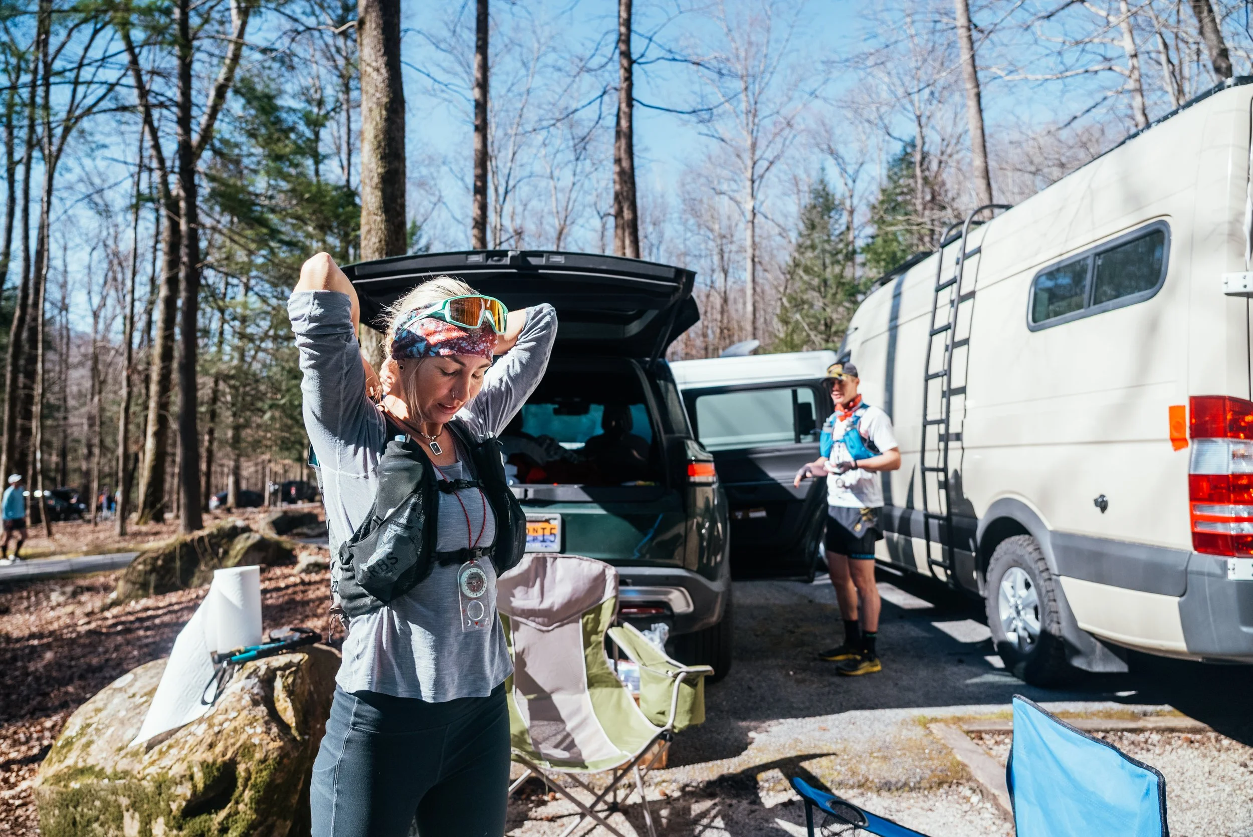 Kelly Halpin preparing for the 2025 Barkley Marathons