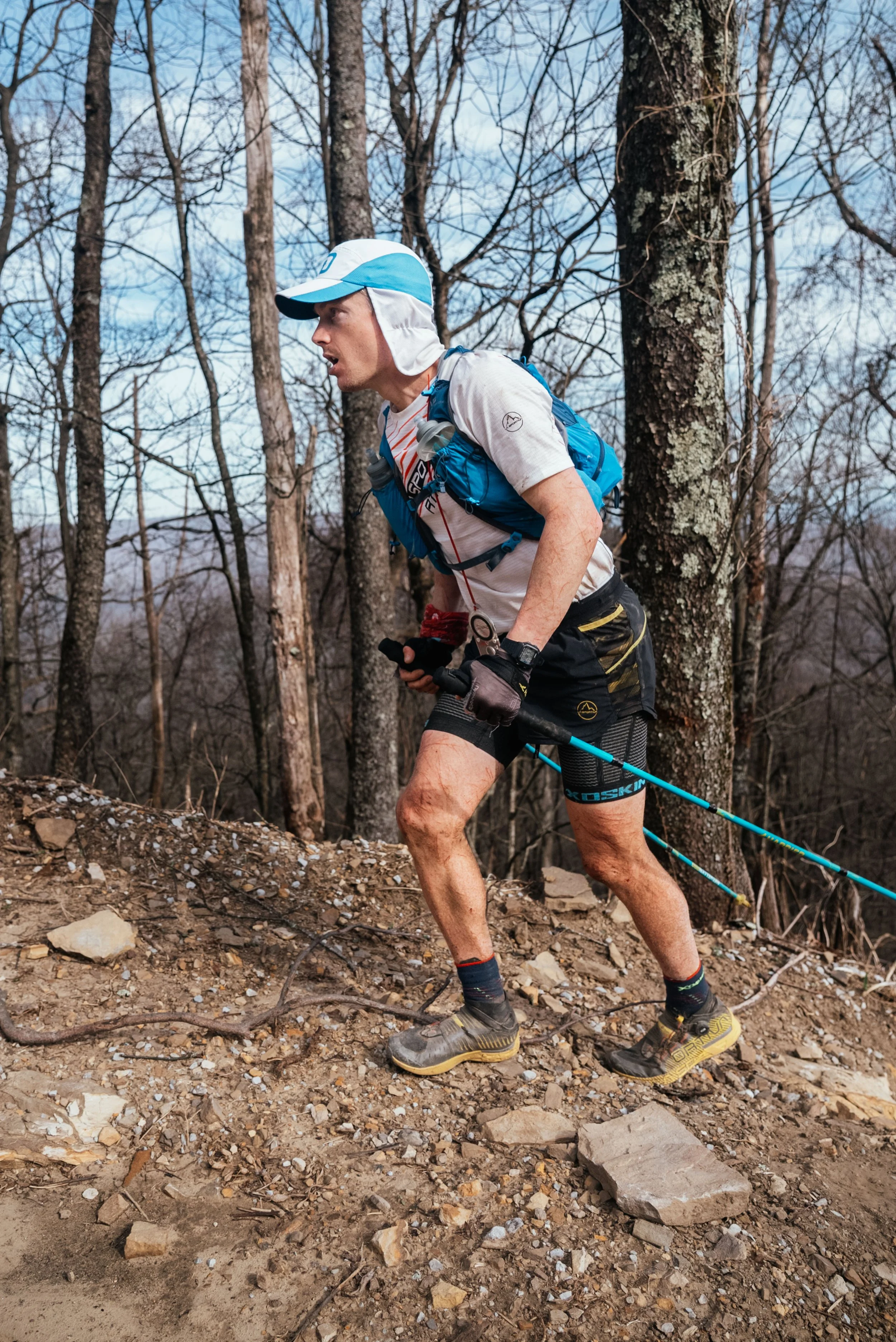 John Kelly runner at the 2025 Barkley Marathons