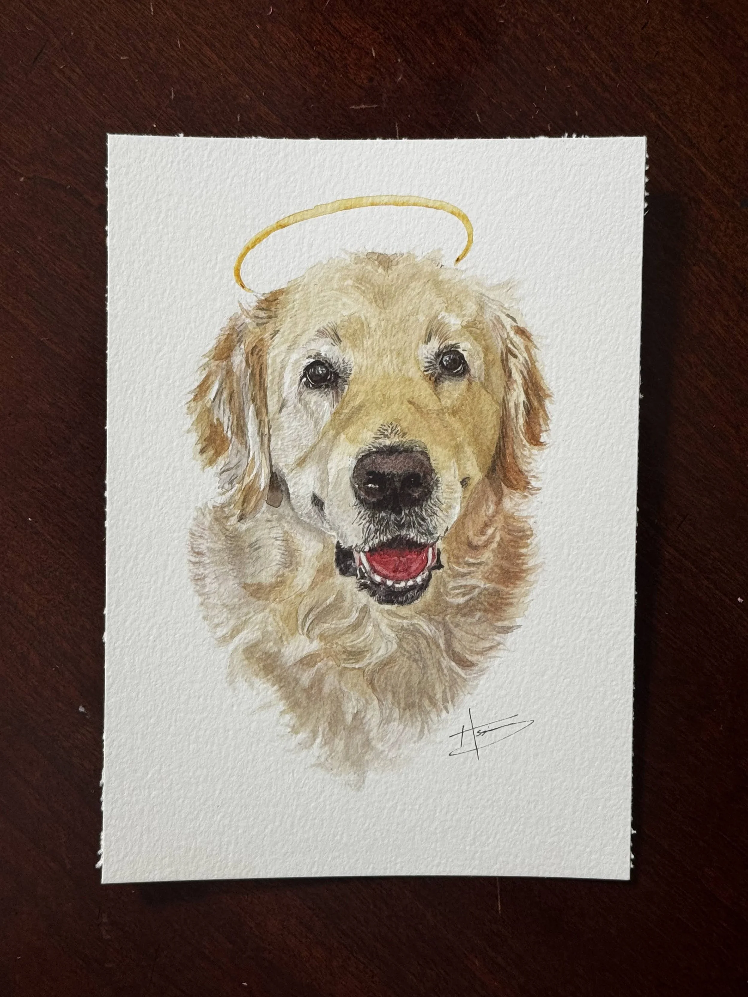 Ridge, 5x7"