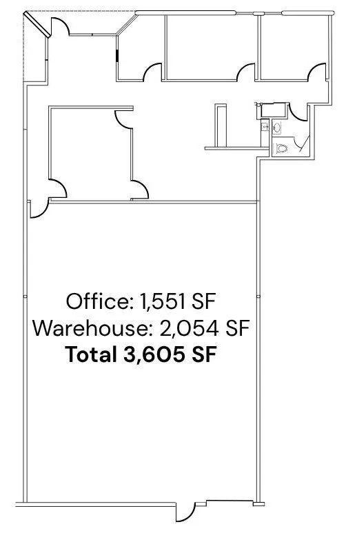 7700 E Iliff Ave Suite G Floorplan