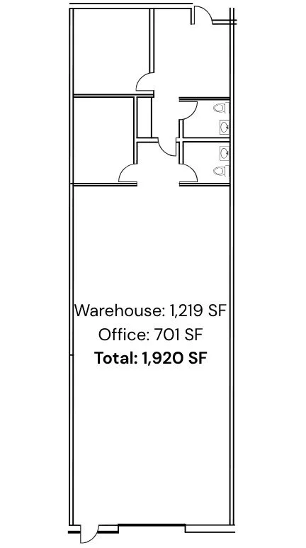 7975 E Harvard ave. Suite D Floorplan